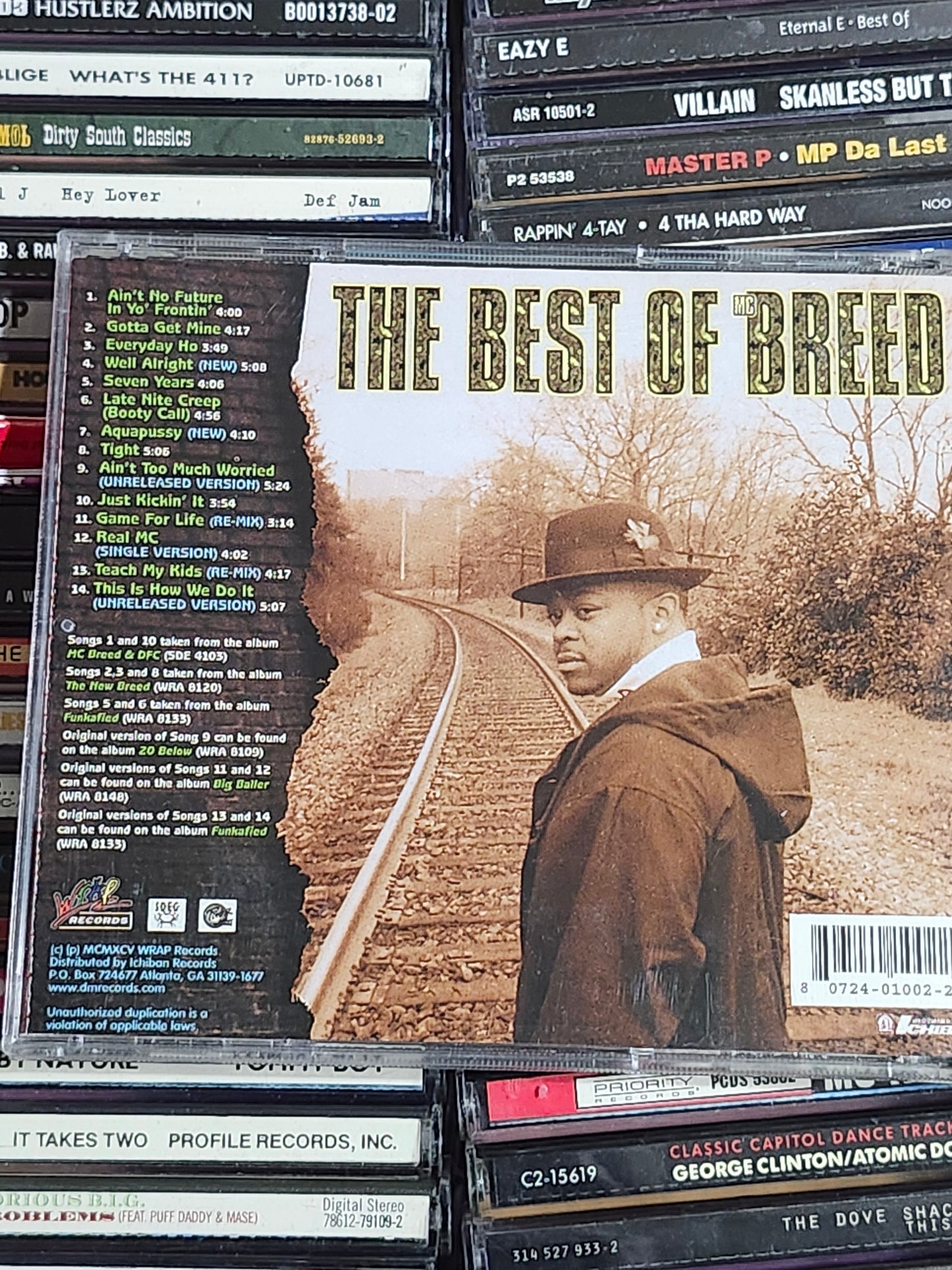 MC Breed The Best of Breed CD 2pac Rare HTF OOP Rap