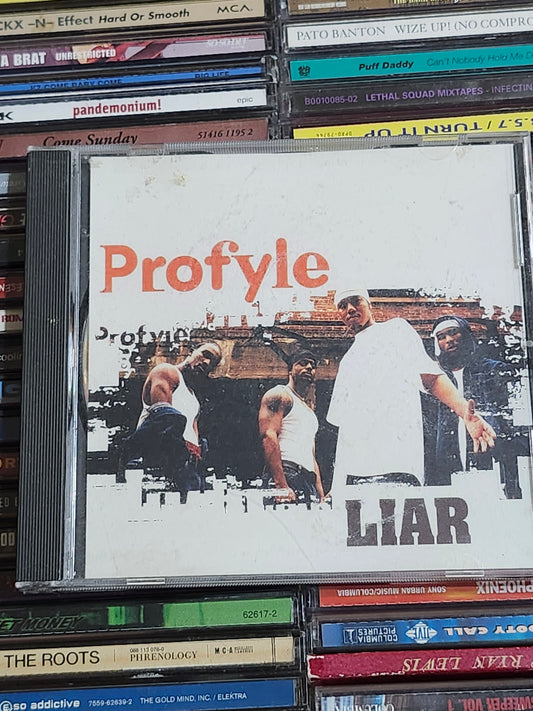 Profyle ‎Liar CD Single Sampler Promo Rap Hip-hop