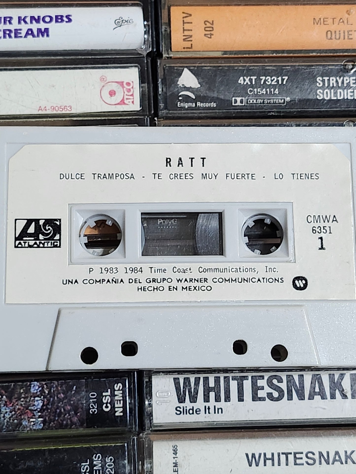 Ratt Cassette Tape Rare