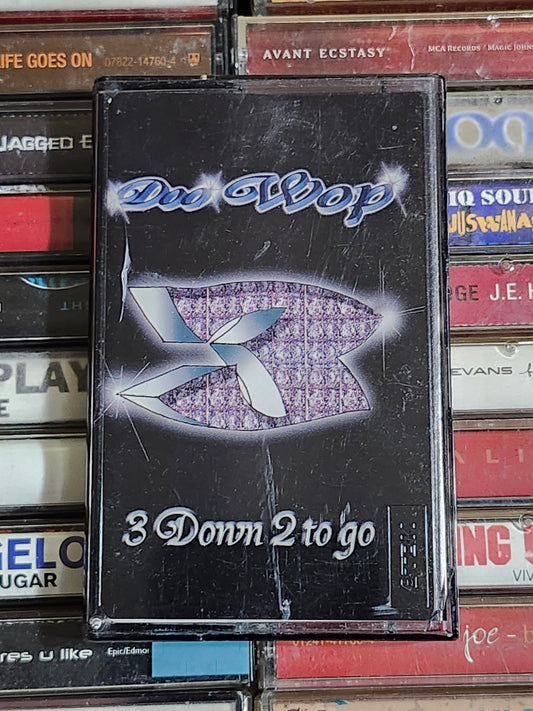 Doo Wop Tape 3 Down 2 To Go Cassette Hip Hop Mixtape Rare HTF OOP