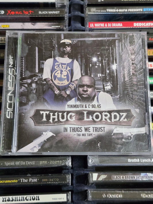 Thug Lordz In Thugs We Trust CD Yukmouth C-Bo Bay Rap Sacramento Norcal Rare HTF