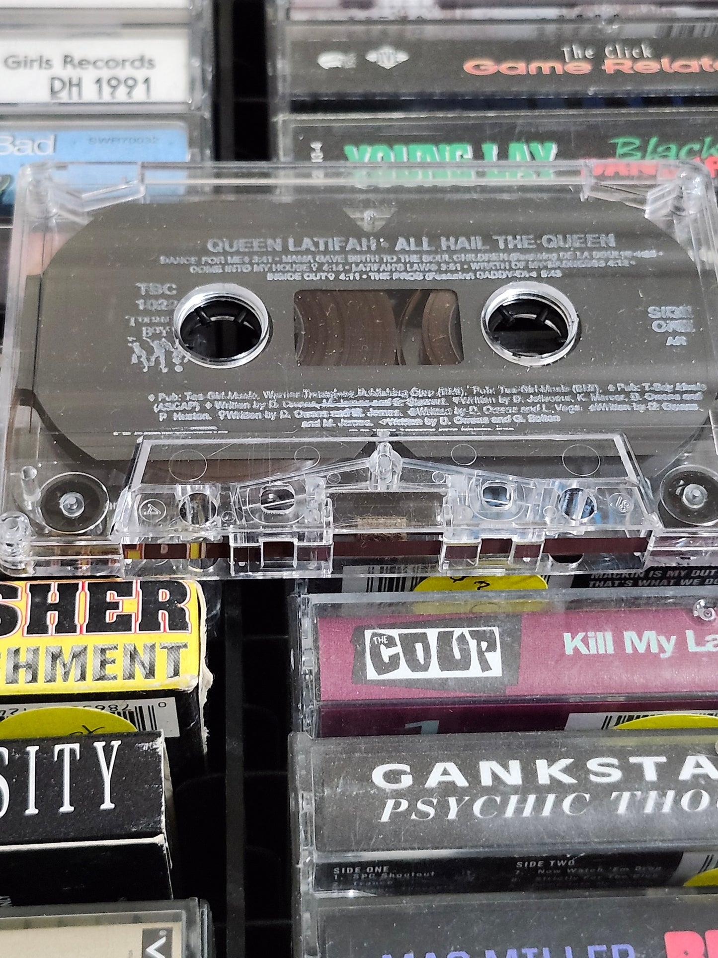 Queen Latifah All Hail The Queen Cassette Tape Rap Hip Hop
