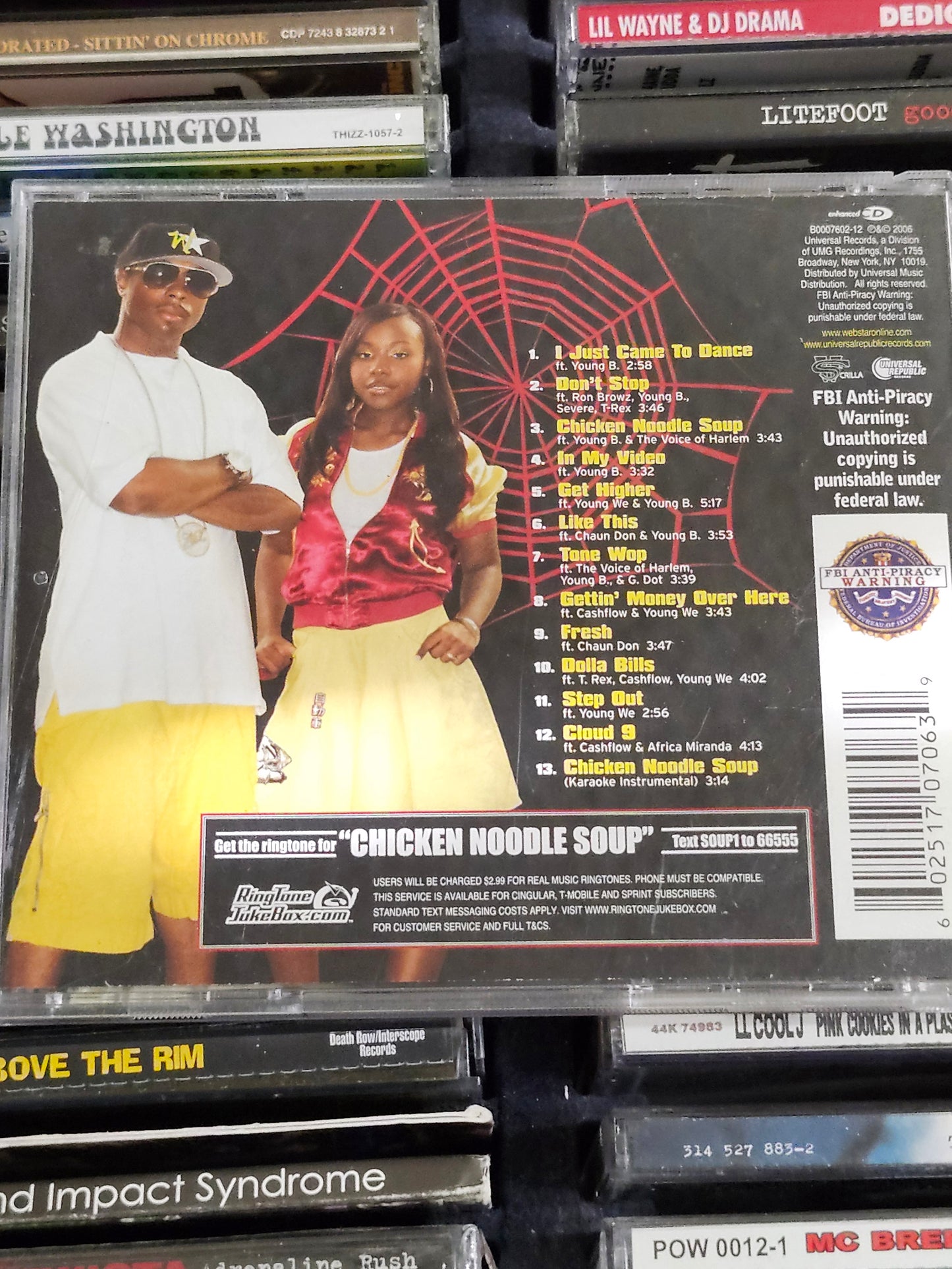 Webstar Caught in the Web CD