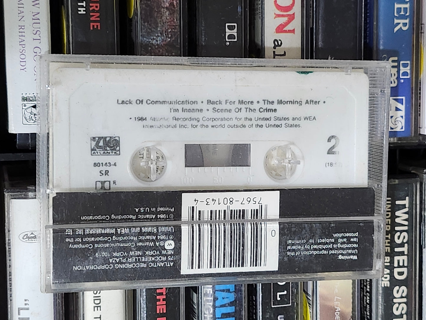 Ratt - Out Of The Cellar Cassette