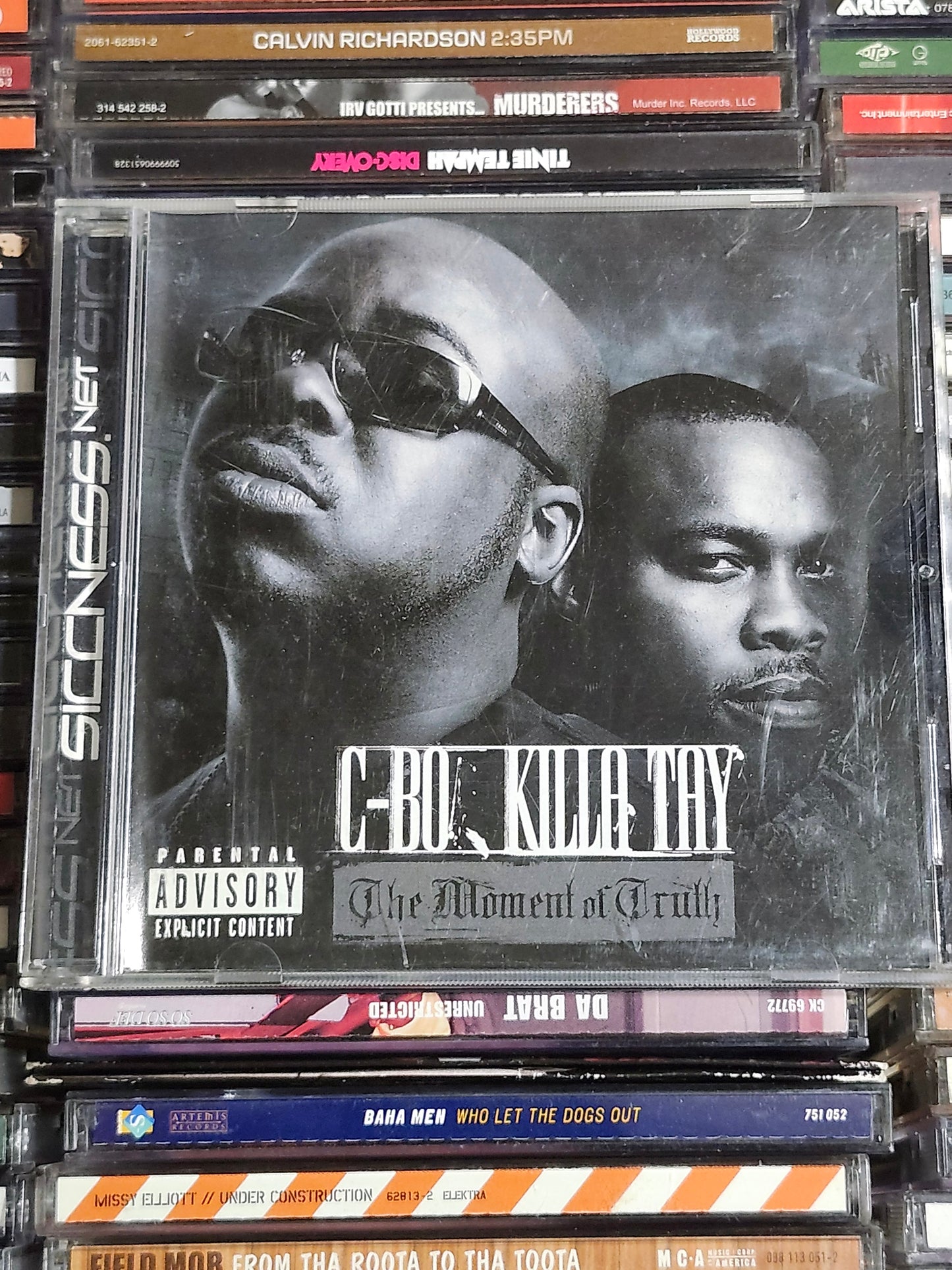 C-Bo Killa Tay The Moment Of Truth CD Rare HTF OOP Mitchy Slick Yukmouth Norcal
