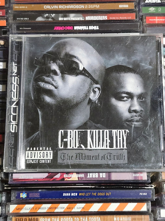 C-Bo Killa Tay The Moment Of Truth CD Rare HTF OOP Mitchy Slick Yukmouth Norcal