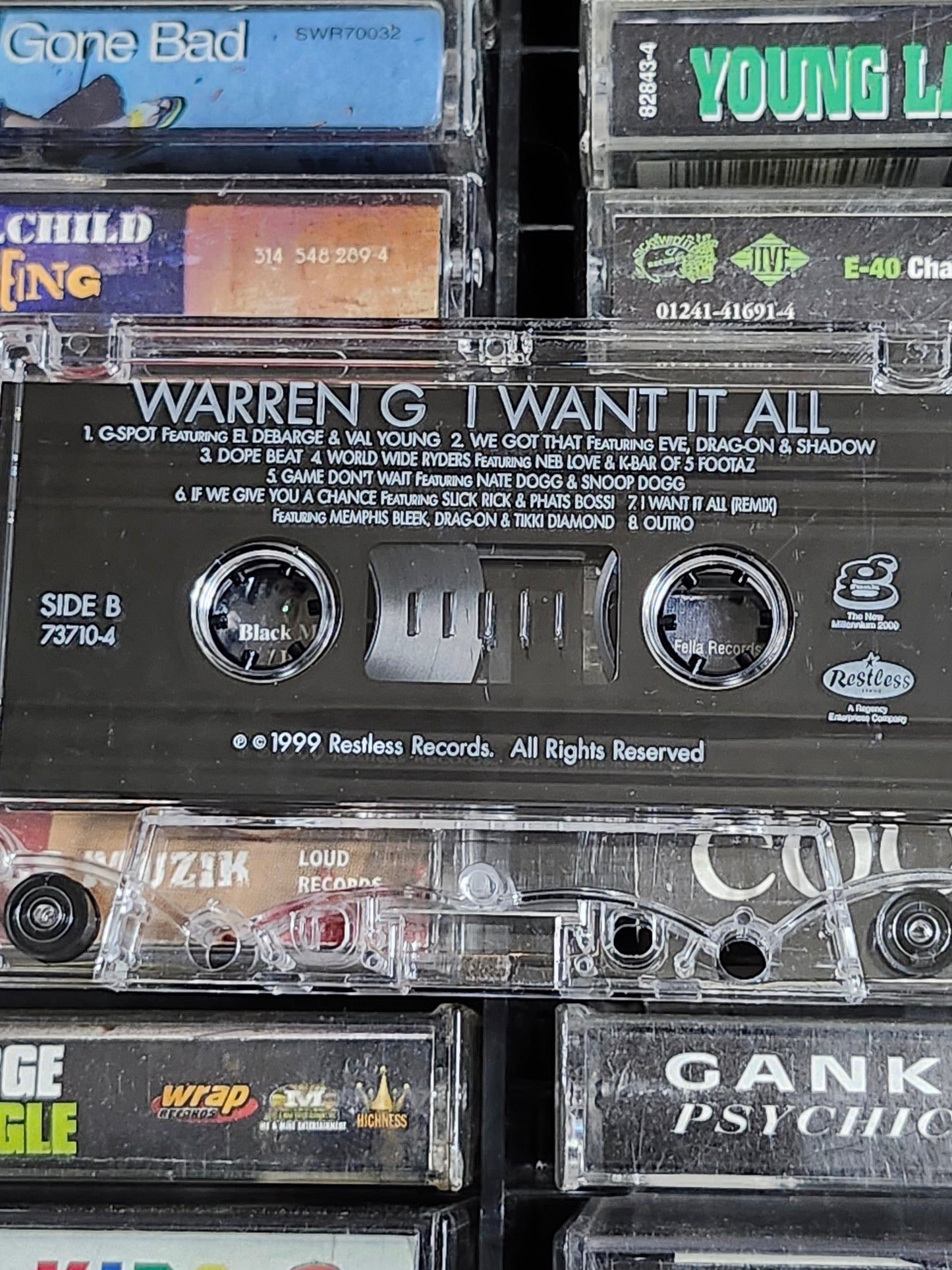 Warren G - I Want It All Cassette DPG Nate Dogg