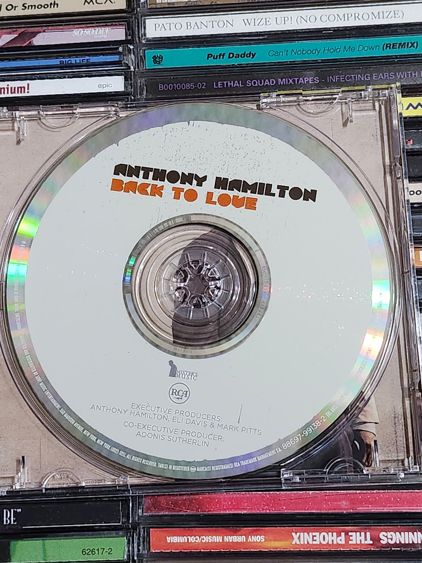 Anthony Hamilton Back to Love Deluxe Edition CD Keri Hilson