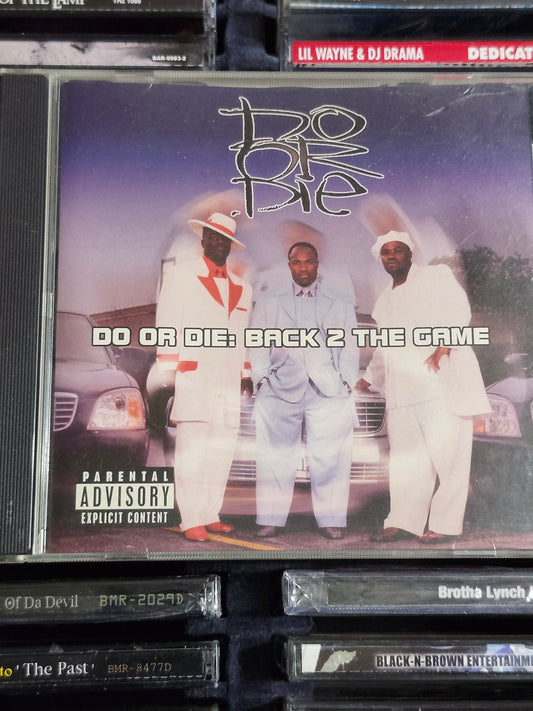 Do Or Die - Back 2 The Game CD Twista