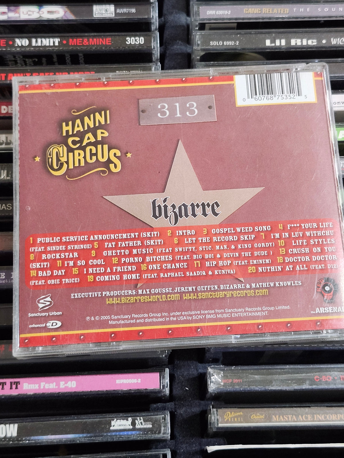 Bizarre (of D-12) Hanni Cap Circus CD