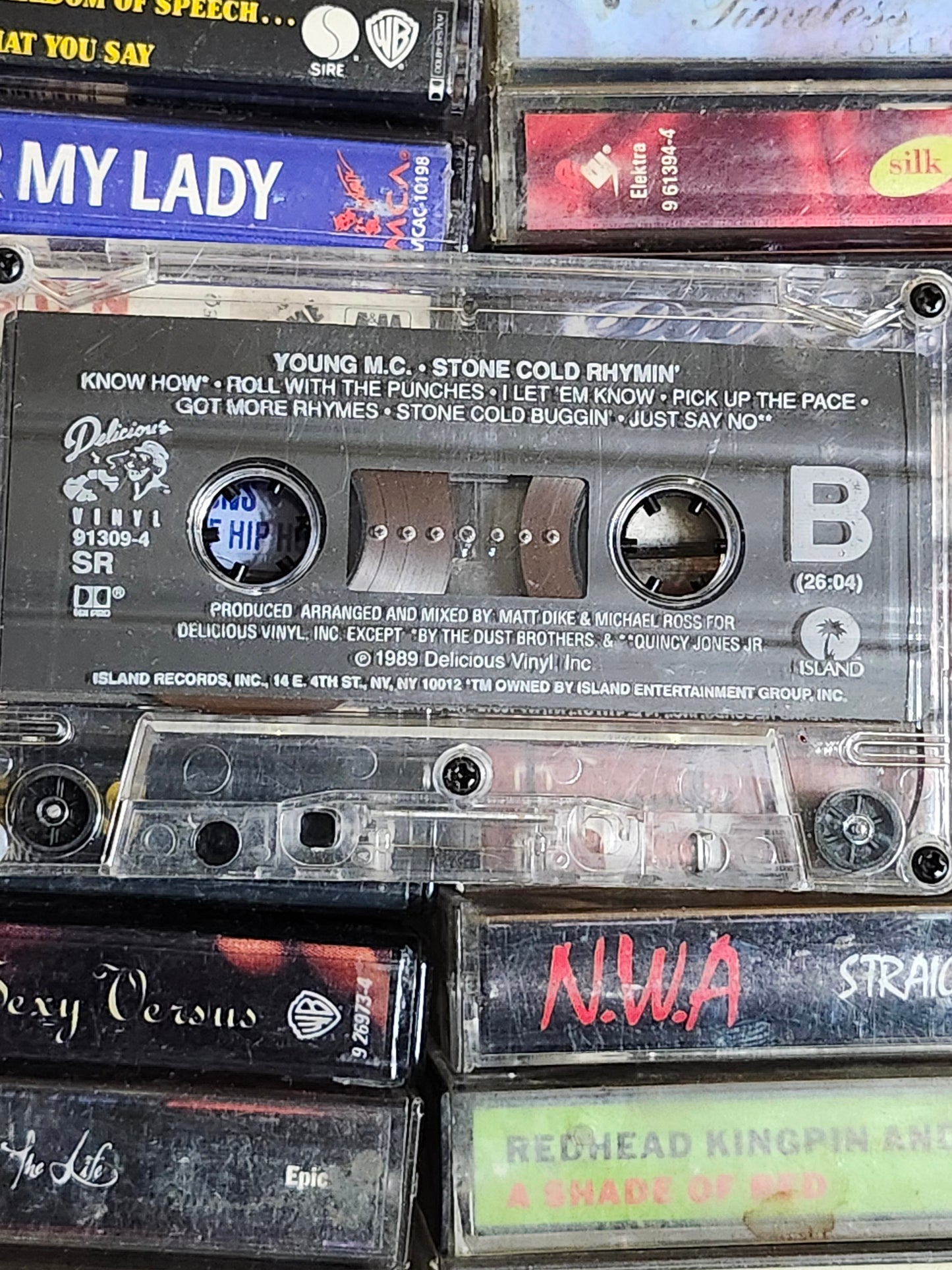 Young MC - Stone Cold Rhymin Cassette Tape Rap