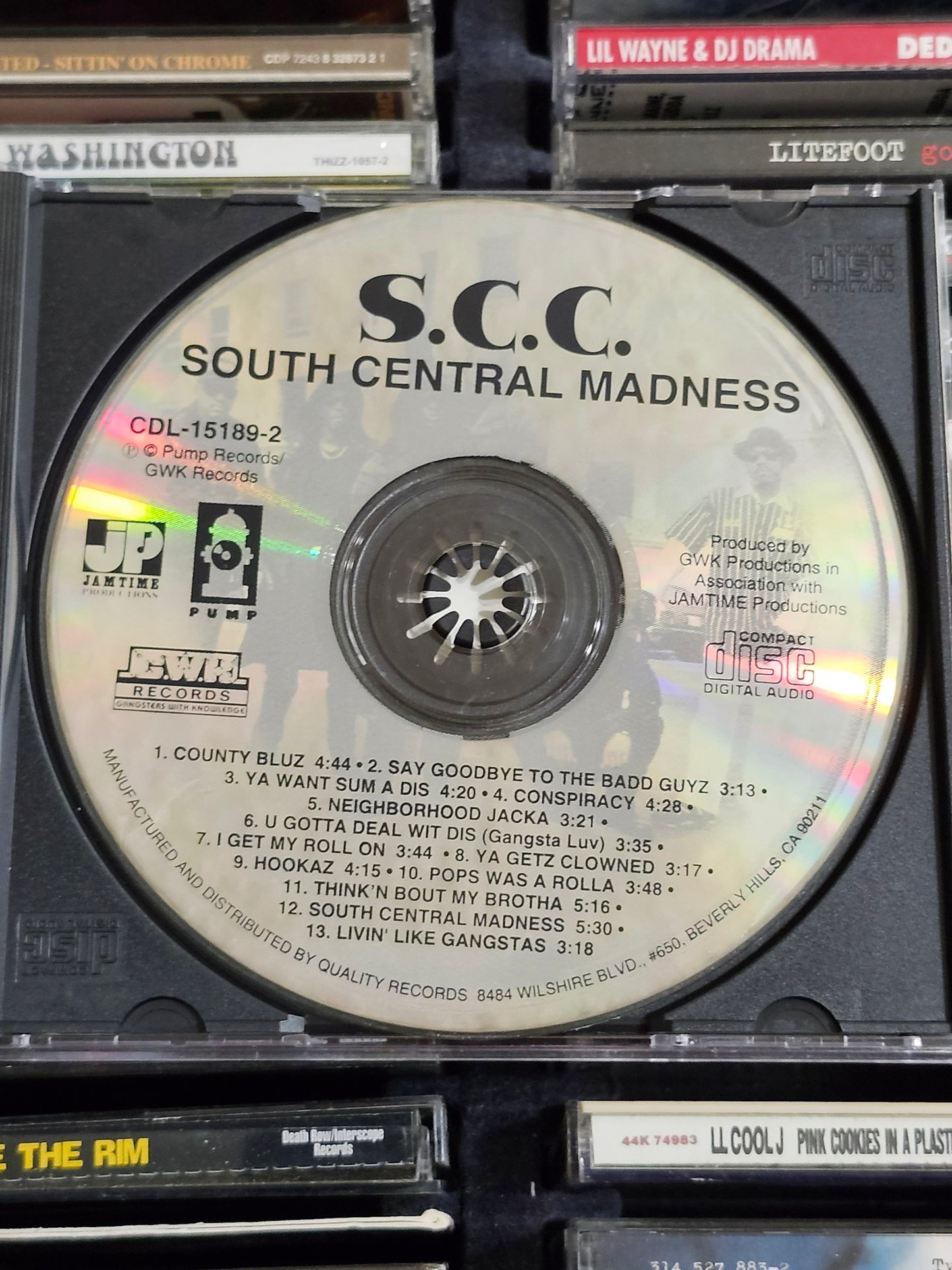 South Central Cartel – South Central Madness CD Rare HTF OOP S.C.C. SCC