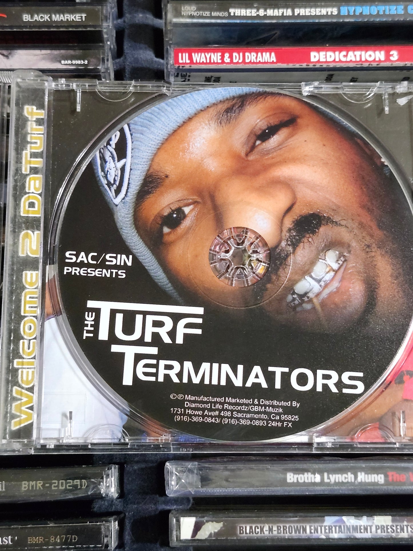 Turf Terminators - Welcome 2 Da Turf Rap CD Sacramento Rare Brotha Lynch T-Nutty