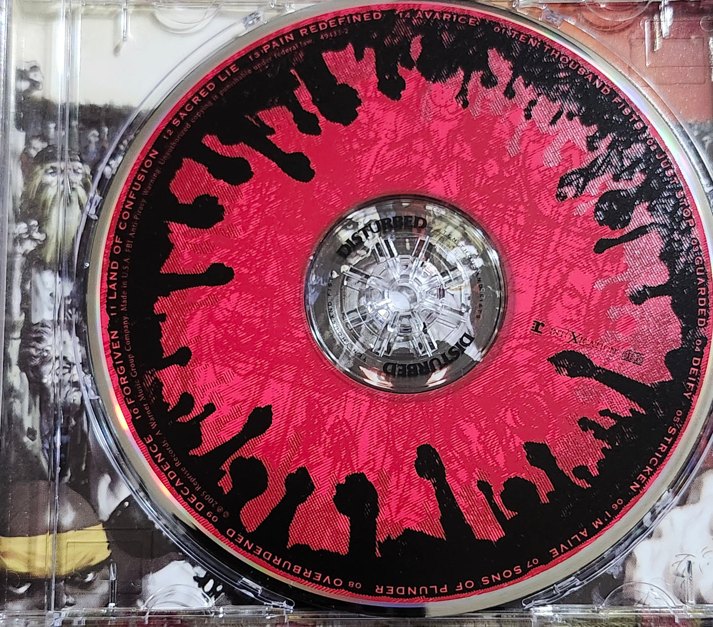 Disturbed Ten Thousand Fists CD