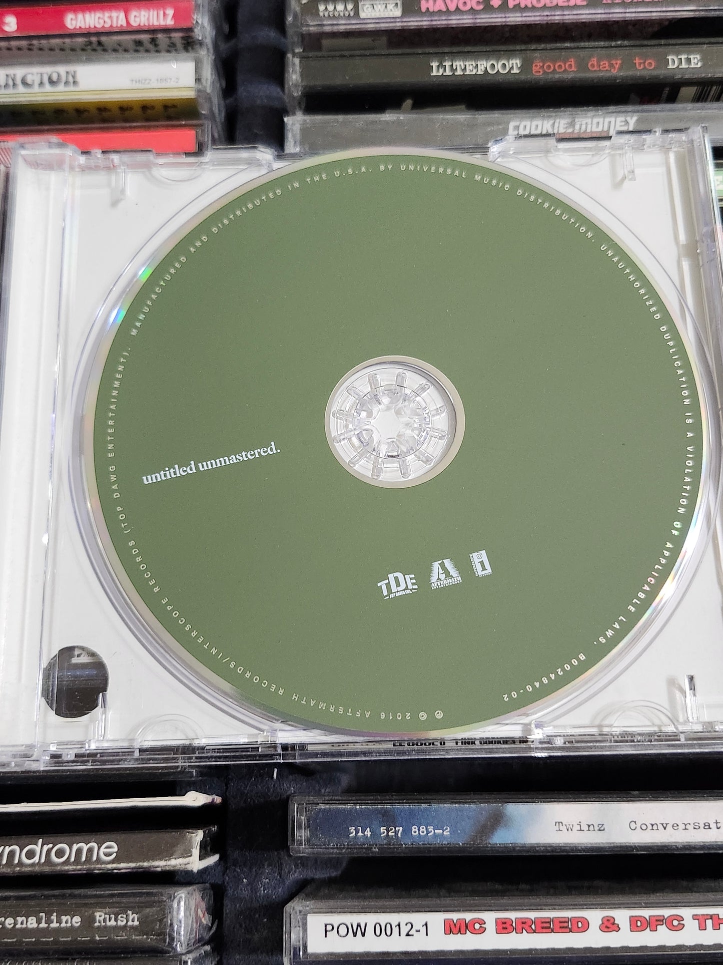 Kendrick Lamar - untitled unmastered CD