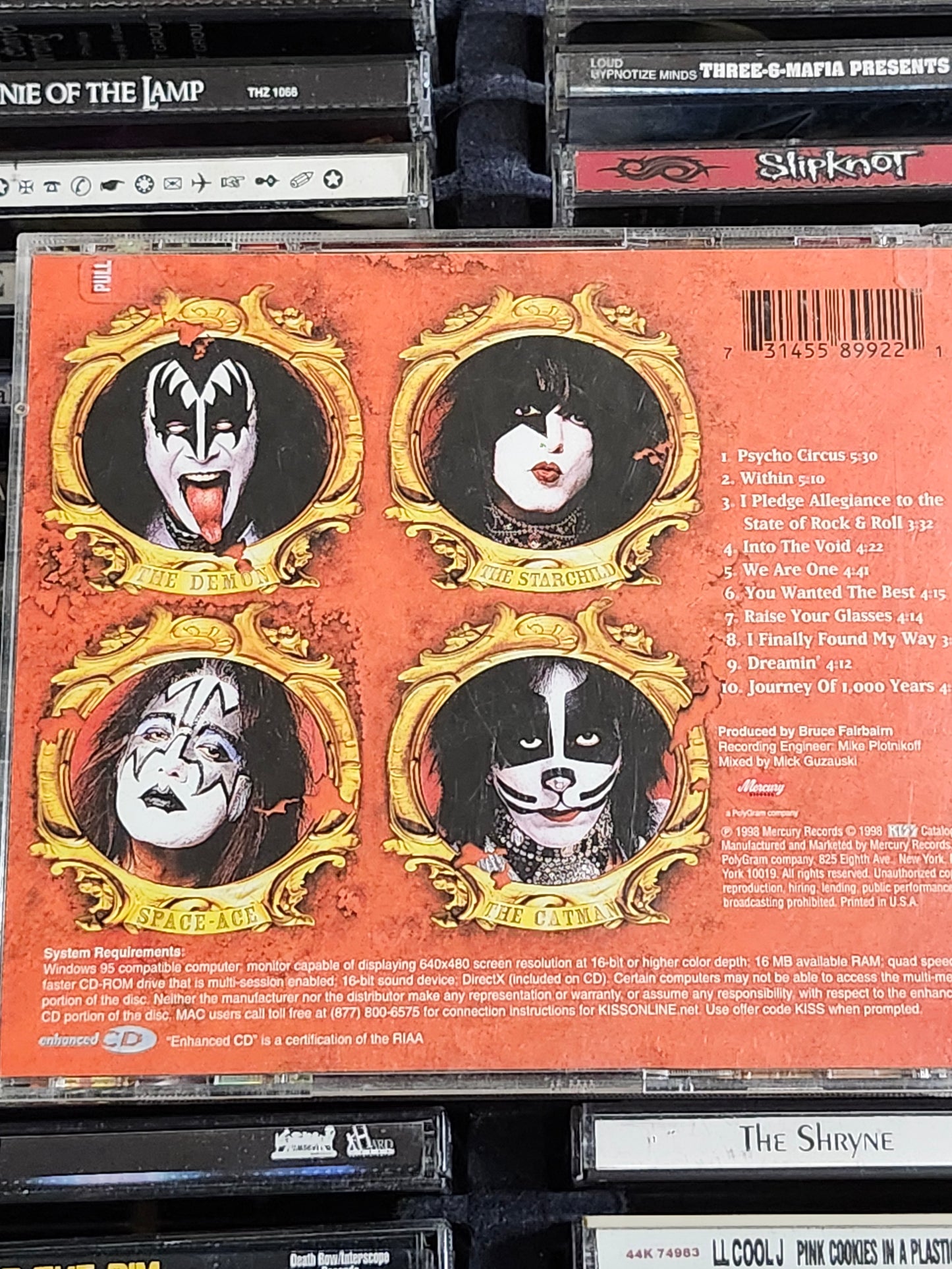 Kiss Psycho Circus CD