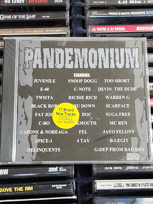 Pandemonium CD Snoop Juvenile E-40 Twista Too Short  C-Bo Richie Rich Spice 1