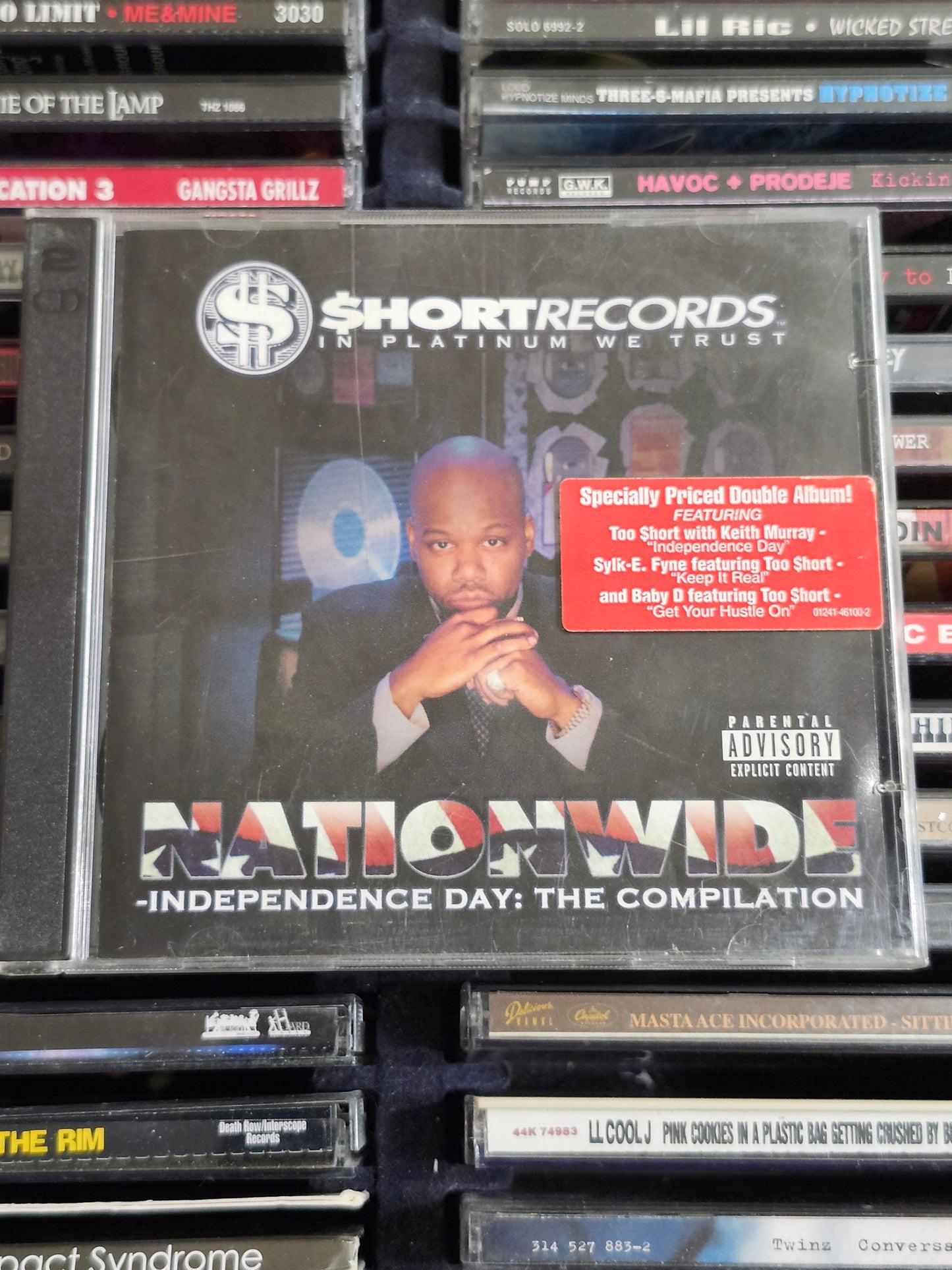 Too Short Nationwide Independence Day CD Rare HTF OOP