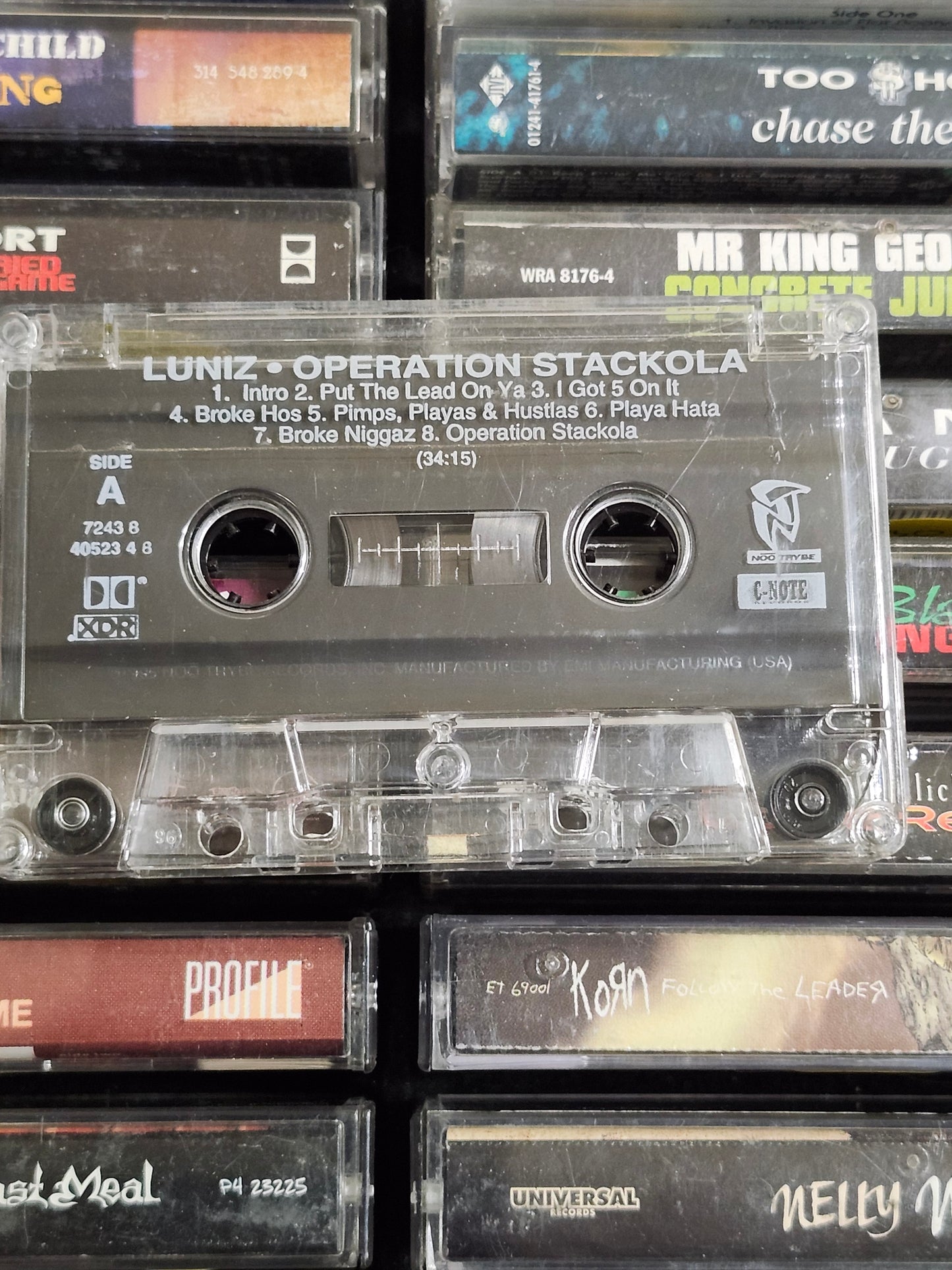 Luniz Operation Stackola Cassette