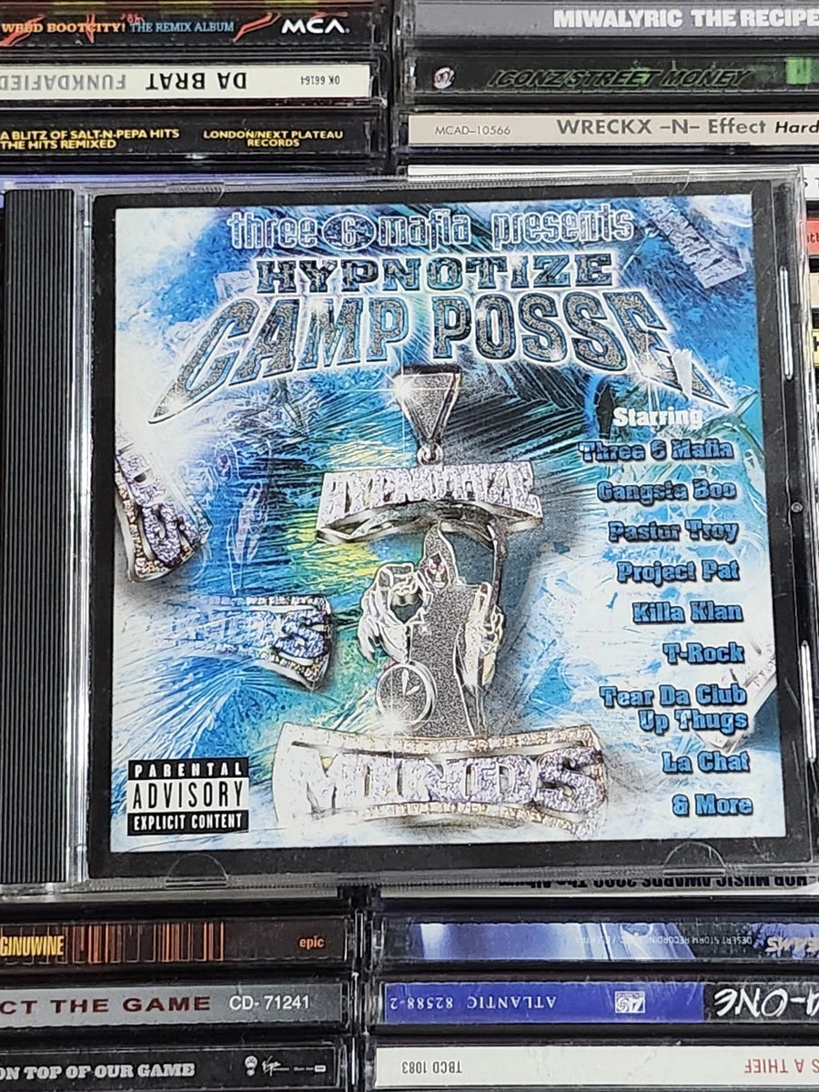 Three 6 Mafia Presents Hypnotize Camp Posse CD Rare HTF OOP