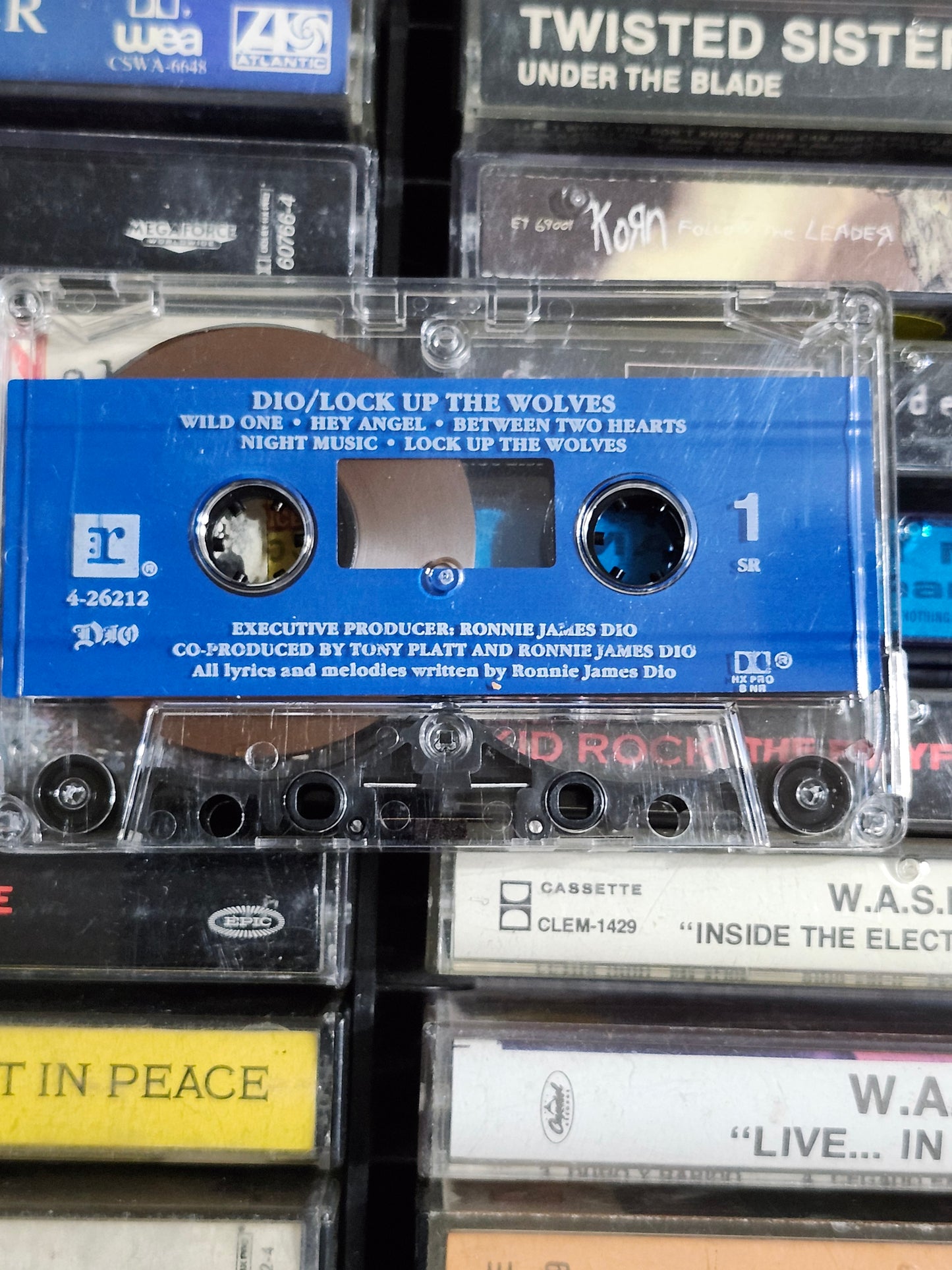 Dio Lock Up The Wolves Cassette