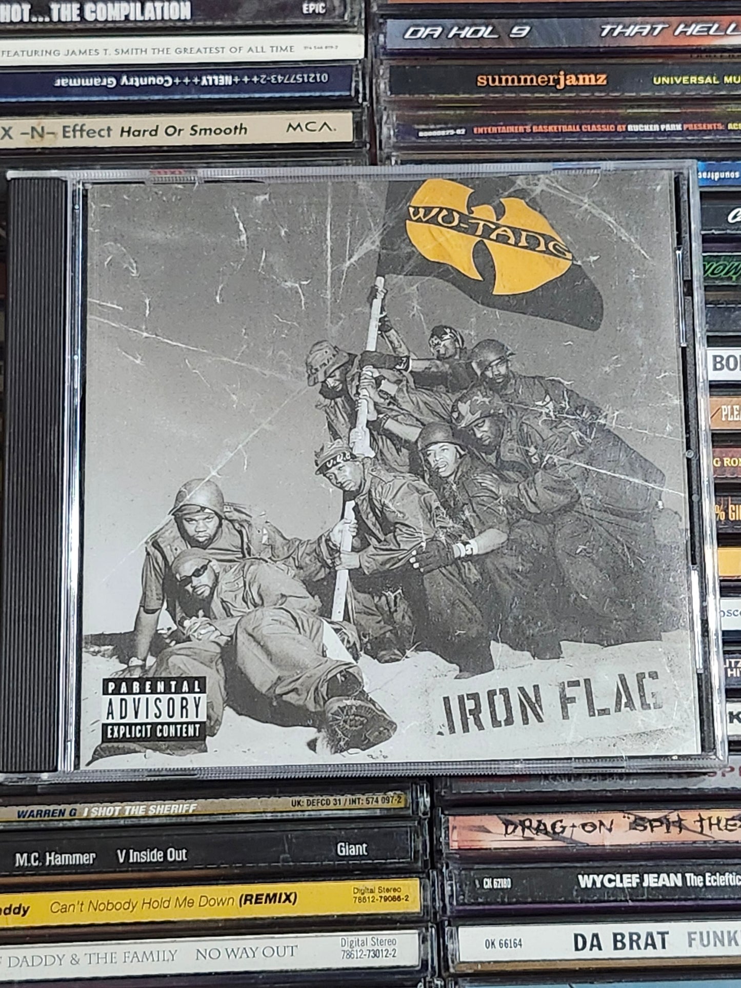 Wu Tang Clan - Iron Flag CD Ron Isley Flavor Flav Method Man RZA GZA Raekwon