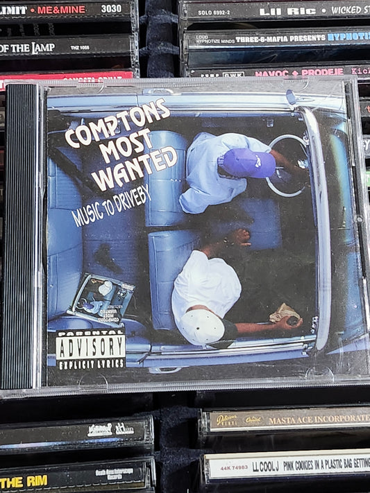 Compton's Most Wanted Music to Driveby CD CMW