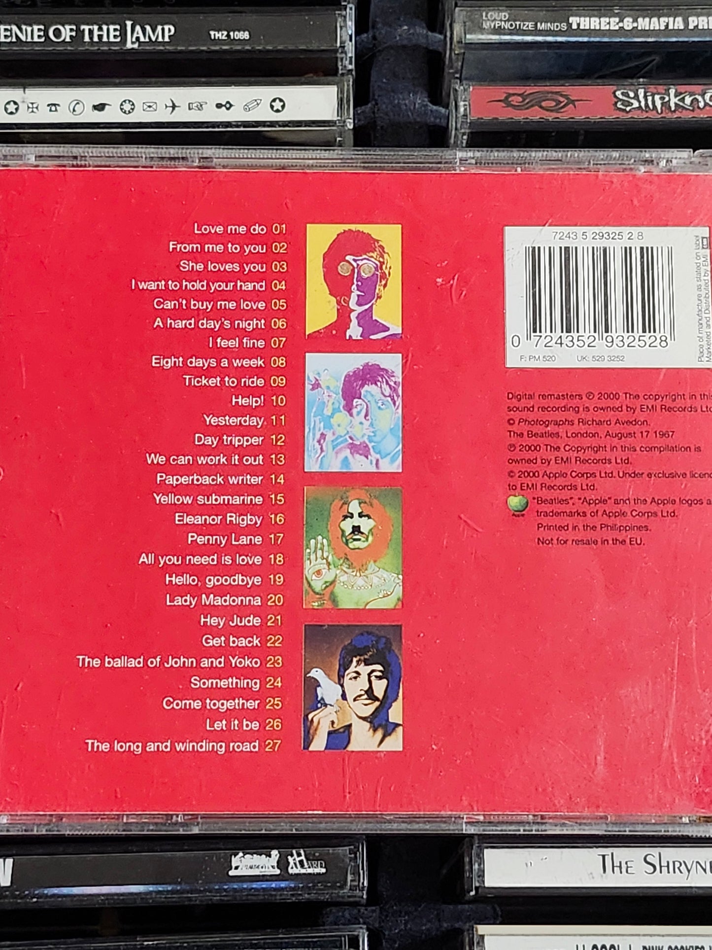 The Beatles 1's CD