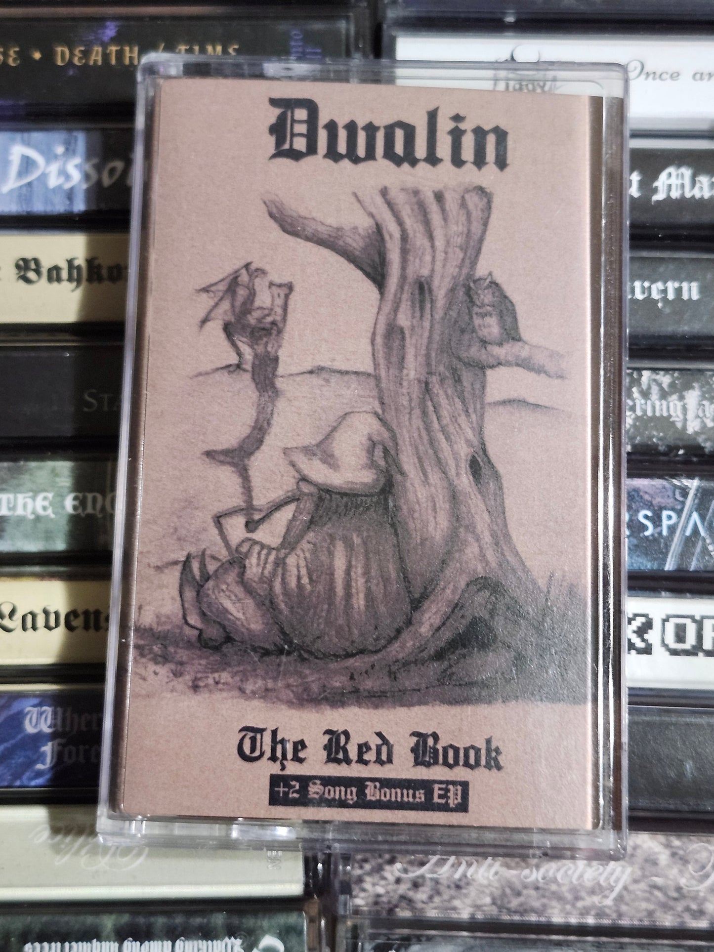 Dwalin ‎– The Red Book Cassette Rare HTF OOP Metal