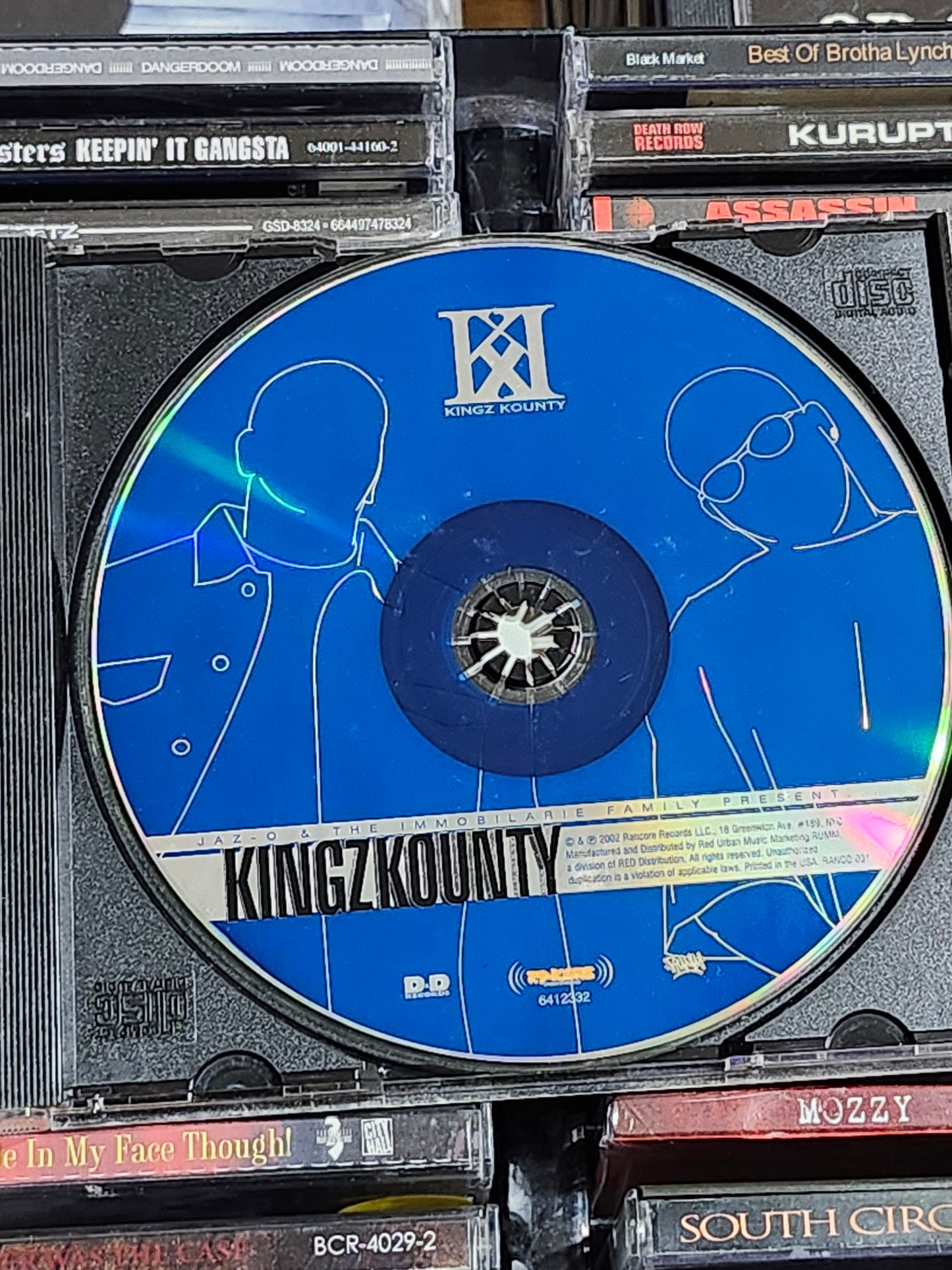 Jaz-O & Immobilarie Family Presents: Kingz Kounty CD Jay-Z Mr Cheeks Coldcrush