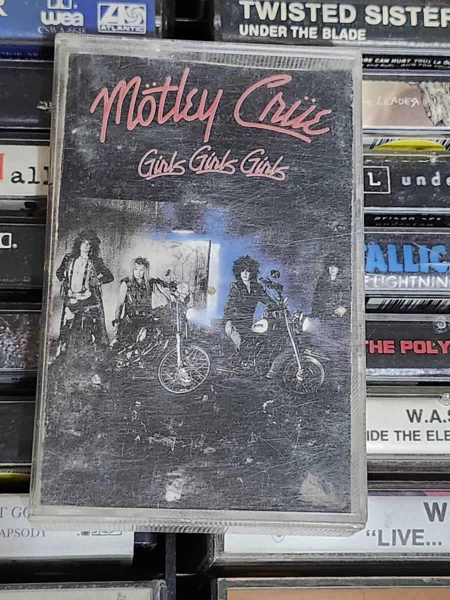 Motley Crue - Girls Girls Girls Cassette