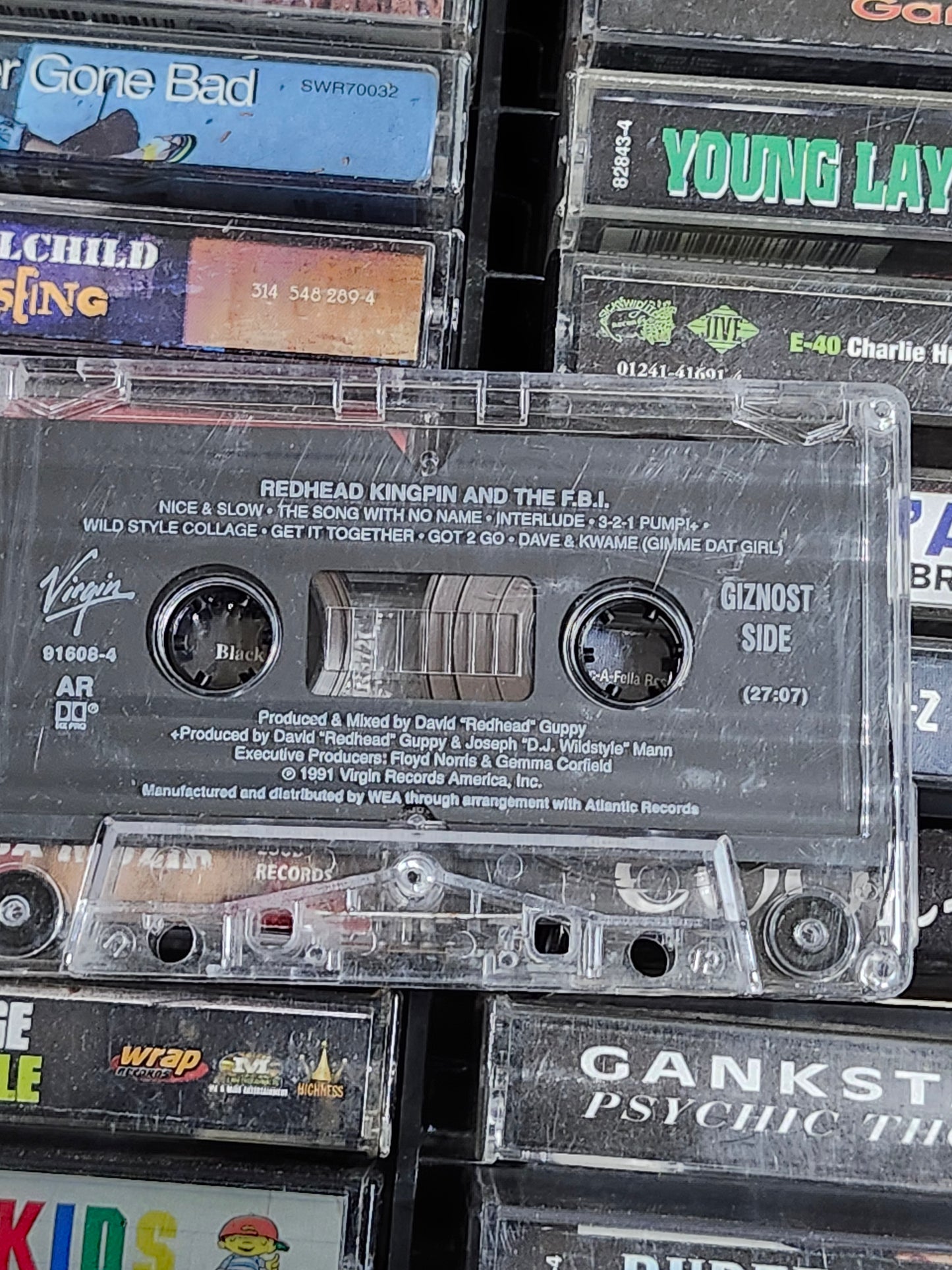Redhead Kingpin and the FBI The Album with no Name Music Tape Cassette
