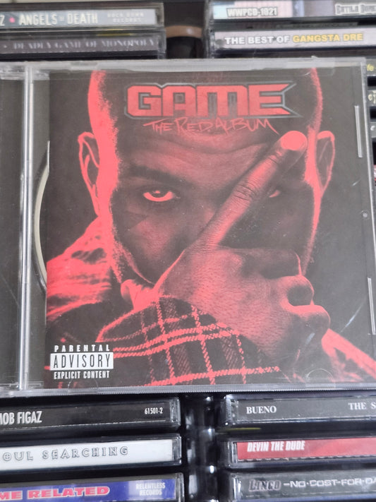 The Game: The R.E.D. Album CD Red Kendrick Lamar Jeezy Tyler Lil Wayne