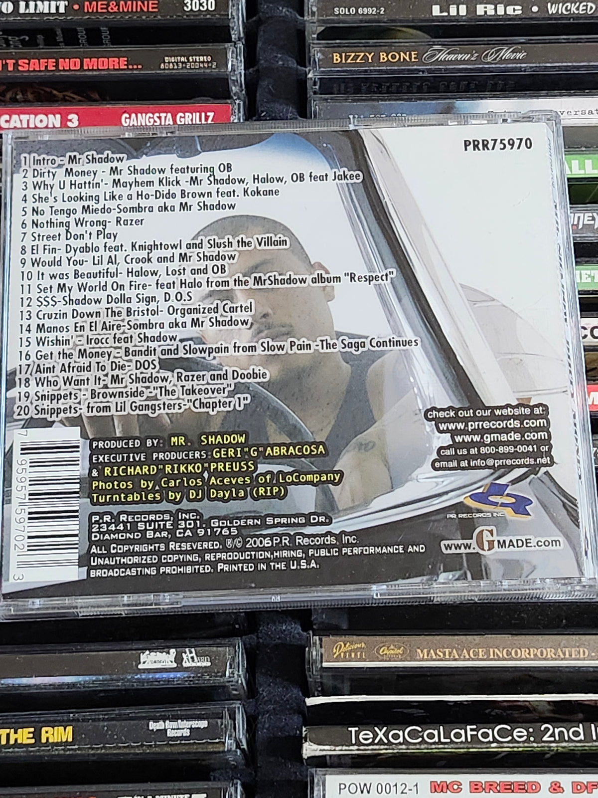 Mr. Shadow Dirty Money CD Rare HTF OOP