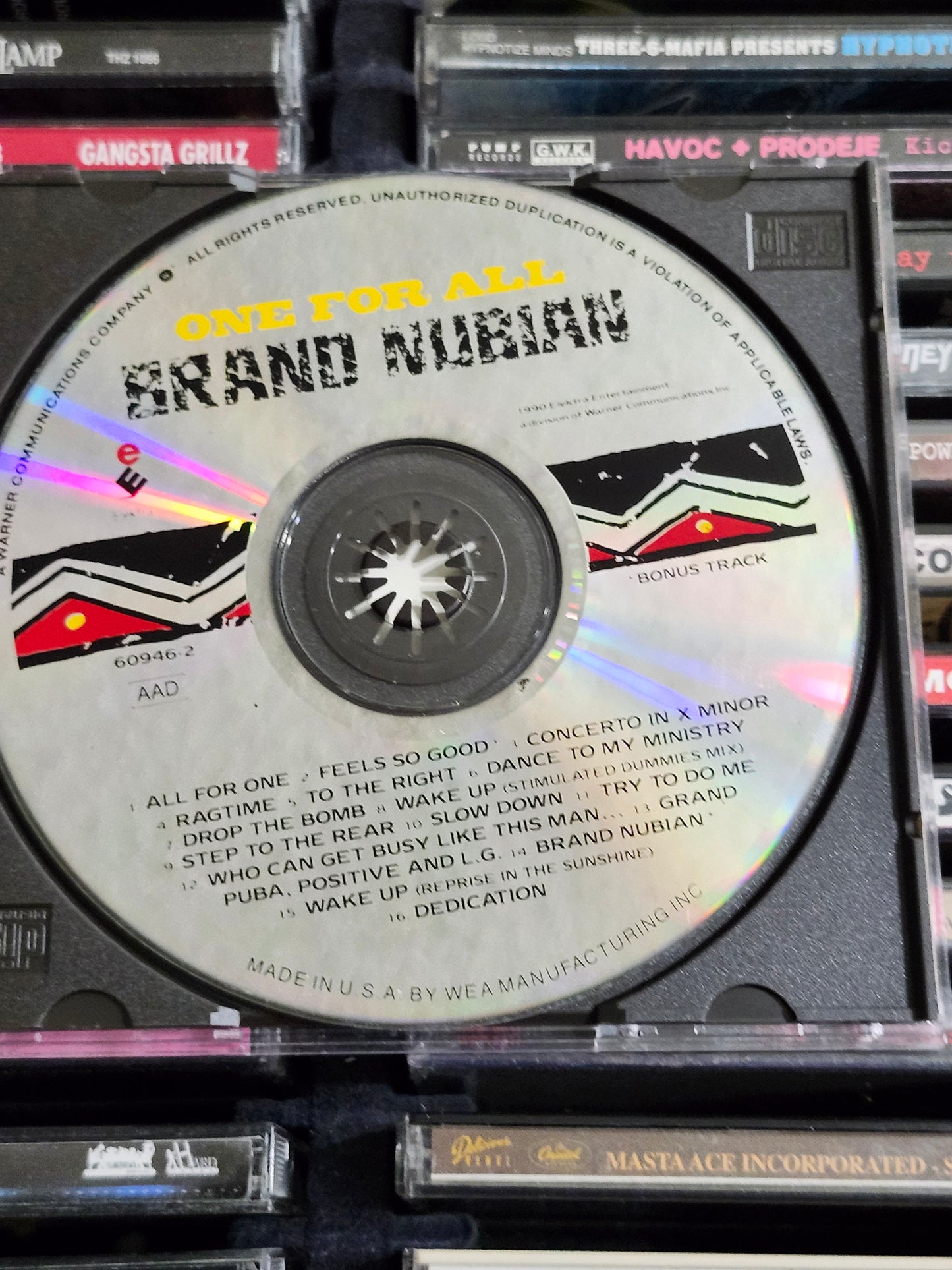 Brand Nubian : One for All CD