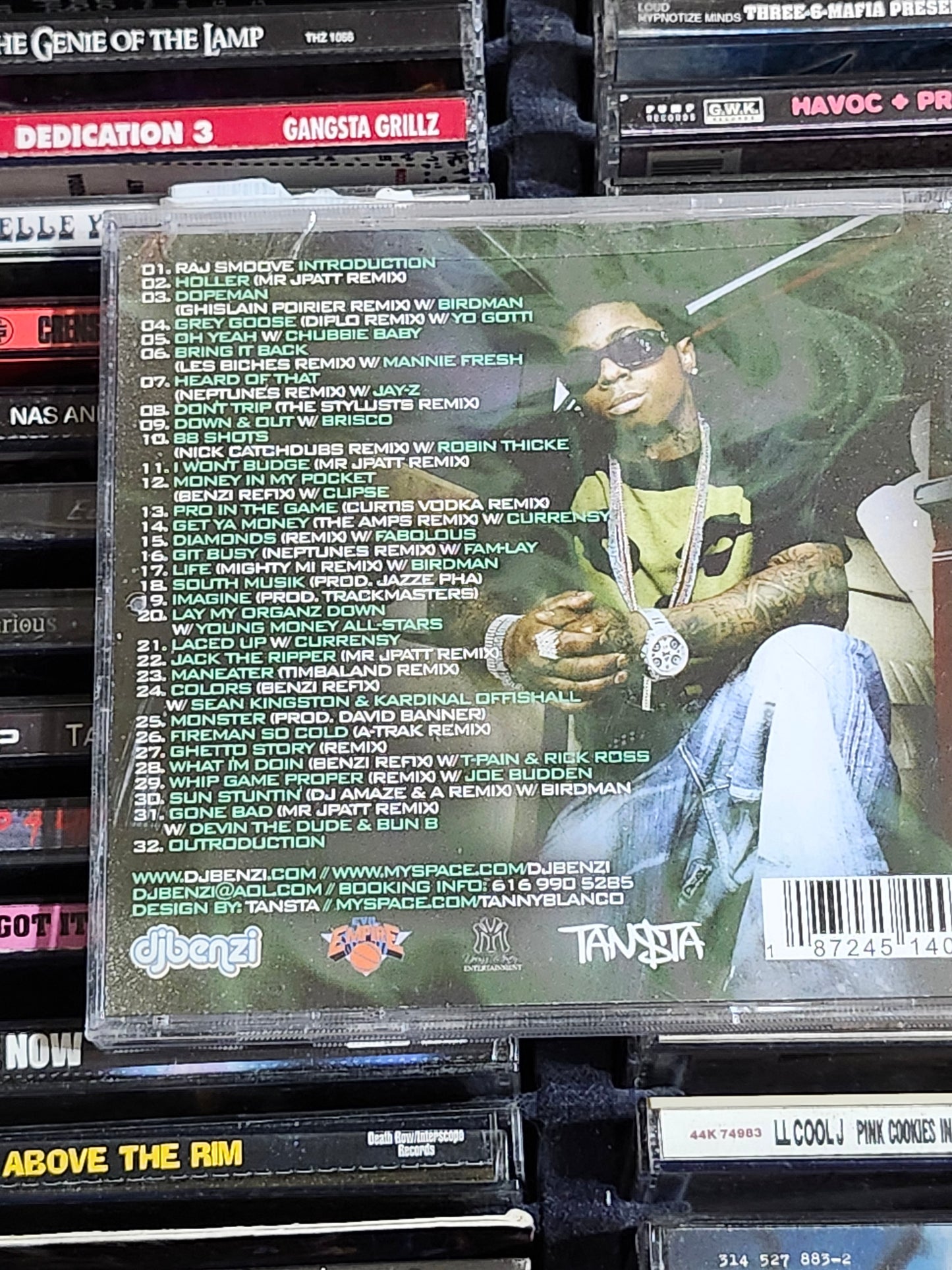 Lil Wayne None Higher CD Mixtape Jay-Z Timbaland