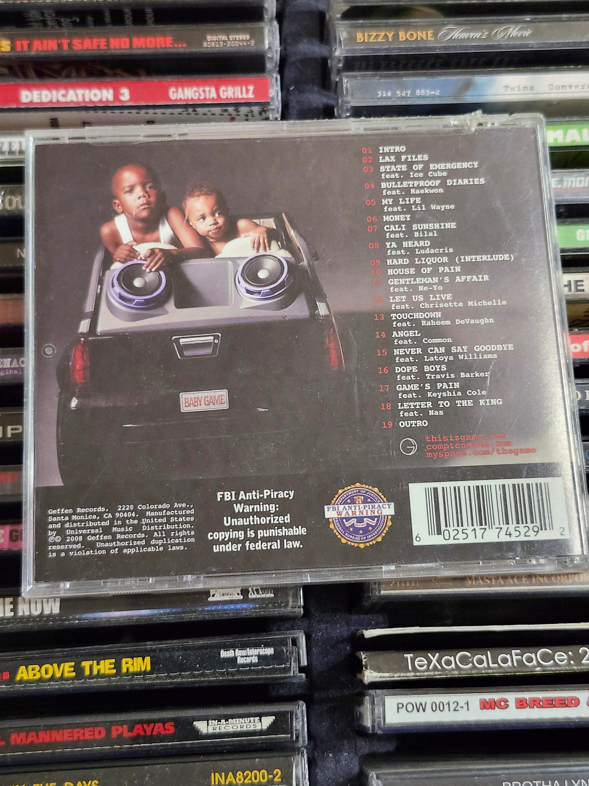 The Game LAX CD