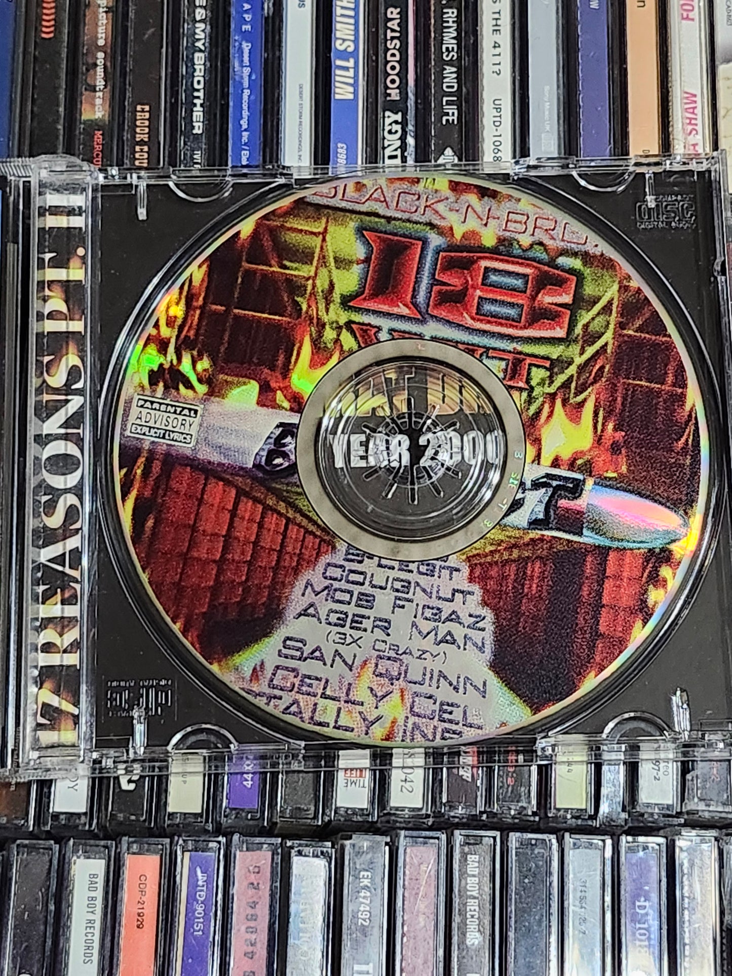 Black-N Brown 18 Wit A Bullet CD Rare C-Bo Cougnut B-Legit Celly Cel San Quinn