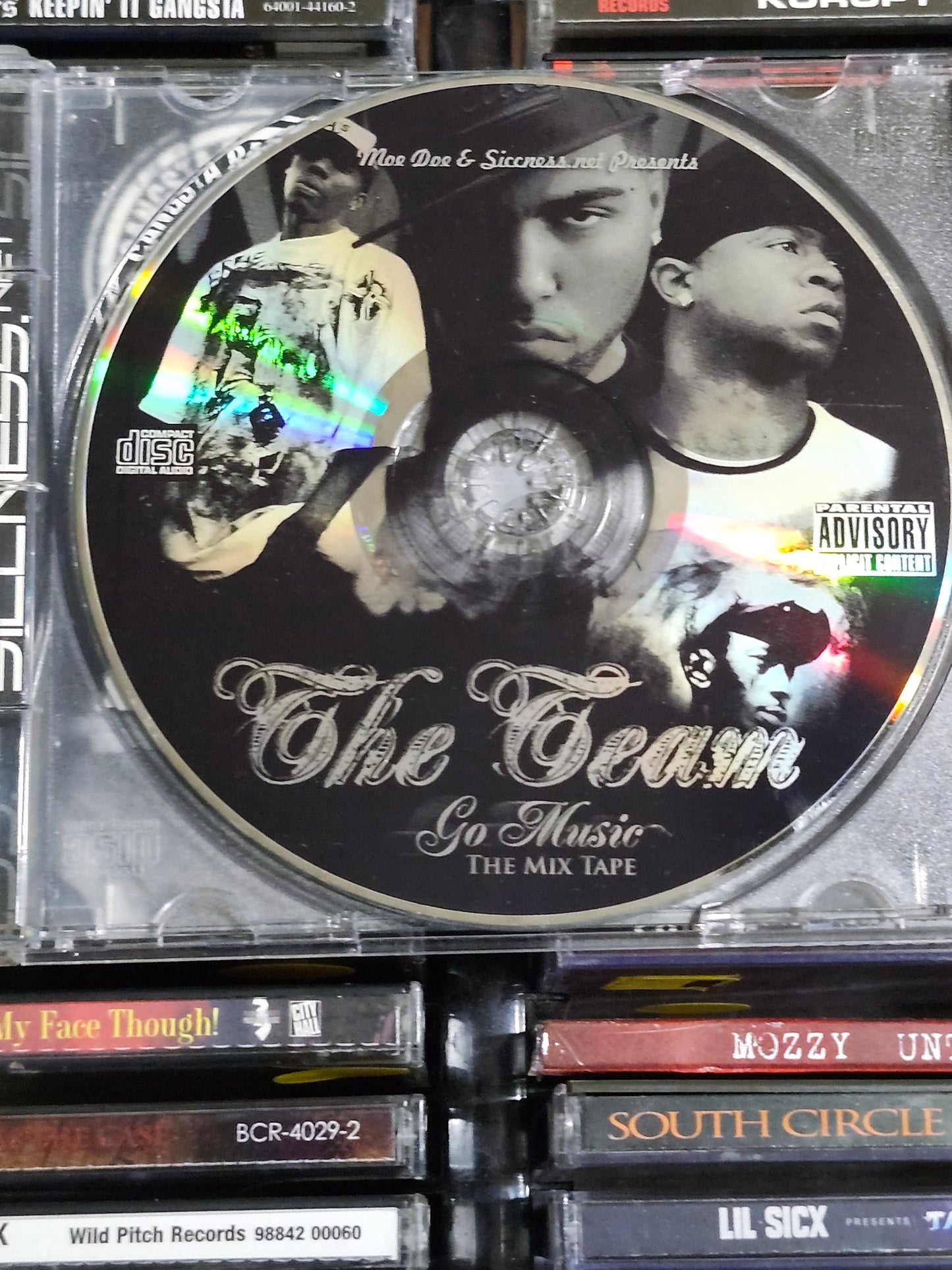 The Team Go Music CD San Quinn Keak Hammer Delinquents Too Short Zion I Casual