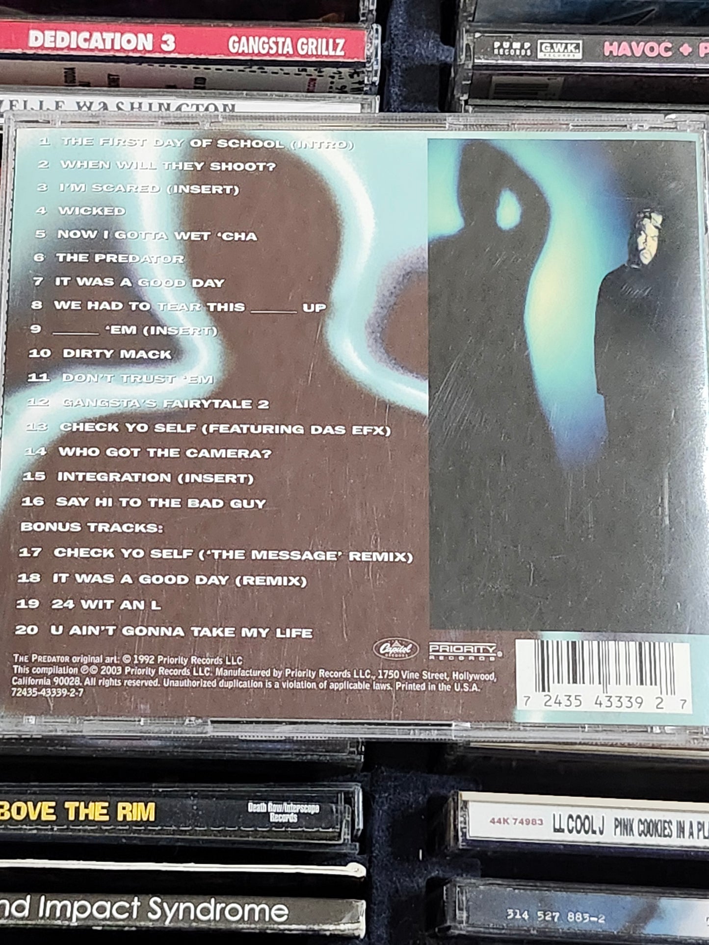 Ice Cube The Predator CD Remastered Expanded Rare HTF OOP