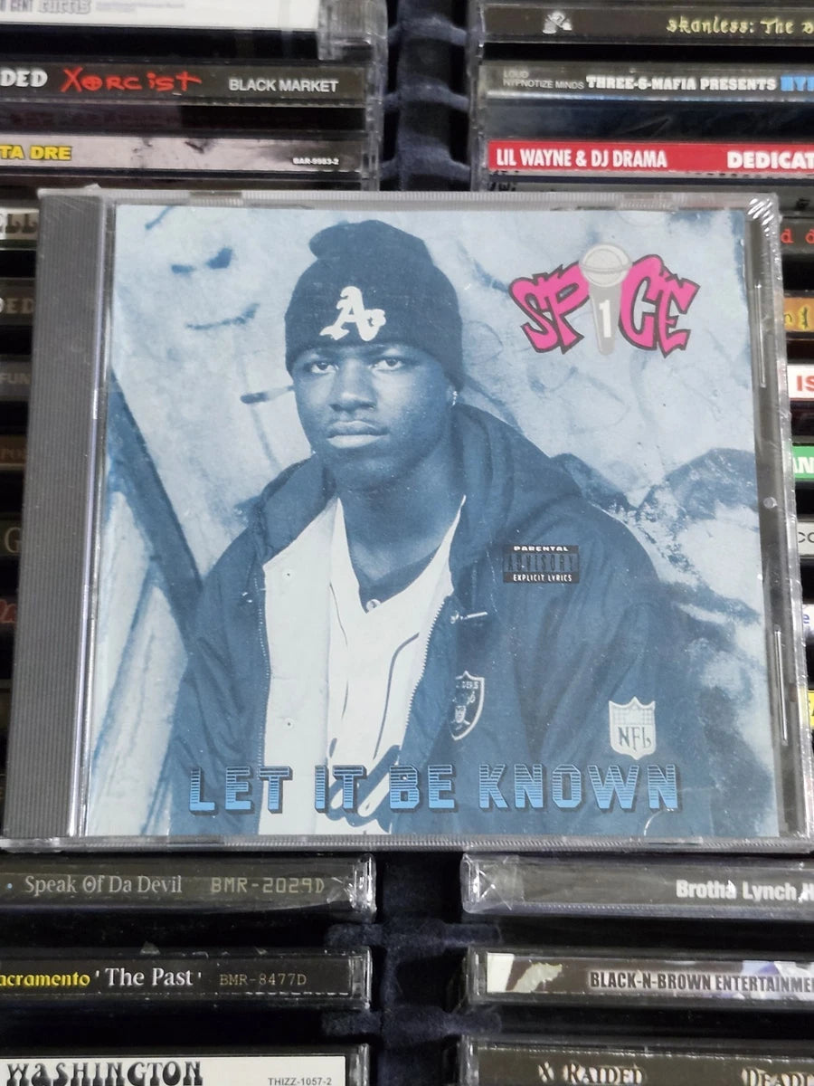 Spice 1 - Let It Be Known CD New Ant Banks Rare HTF OOP Rap Bay Norcal Cali