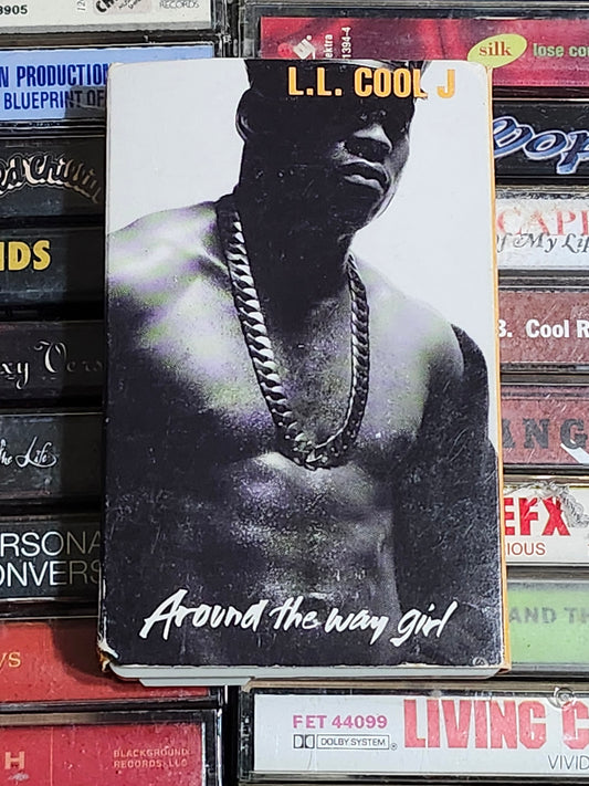 LL Cool J – Around The Way Girl Cassette Single 1990 Def Jam Columbia Rap