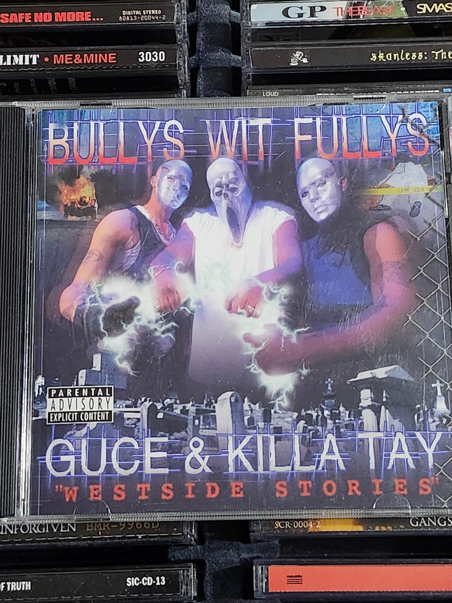 Guce & Killa Tay Bullys Wit Fullys Westside Stories CD Luniz 3x Krazy Rare HTF