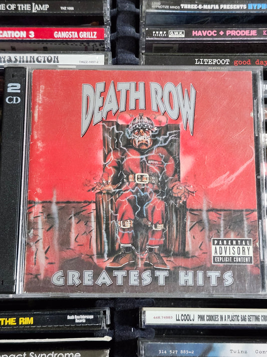Death Row's Greatest Hits CD 2pac Snoop Dr Dre DPG Kurupt Daz Nate