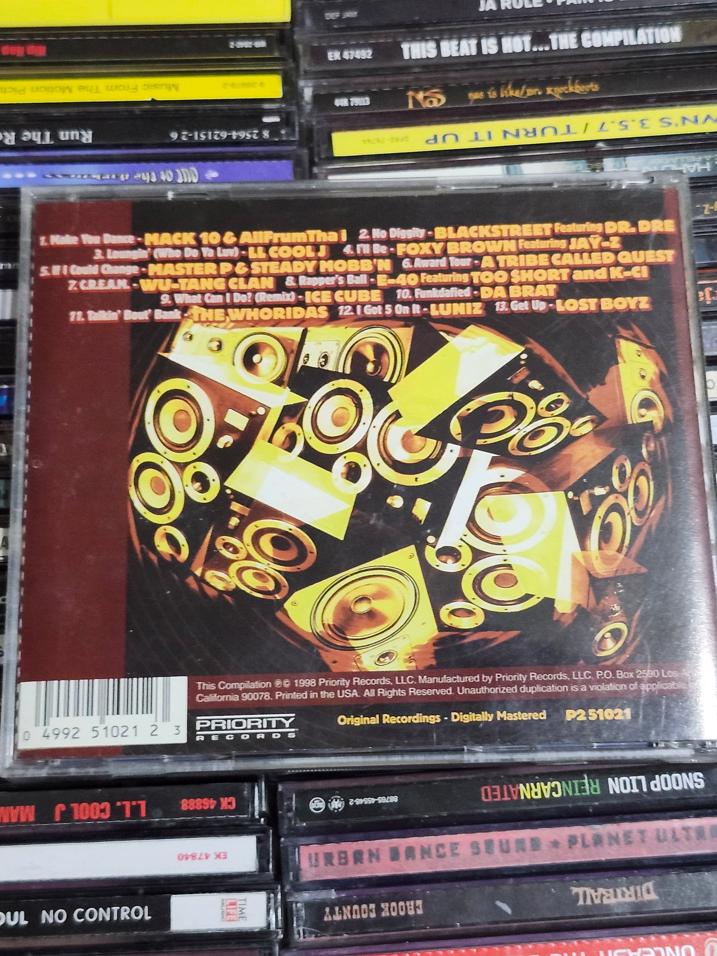 Hip-Hop Coast 2 Coast CD Jay-Z Ice Cube Wu-Tang Clan Luniz