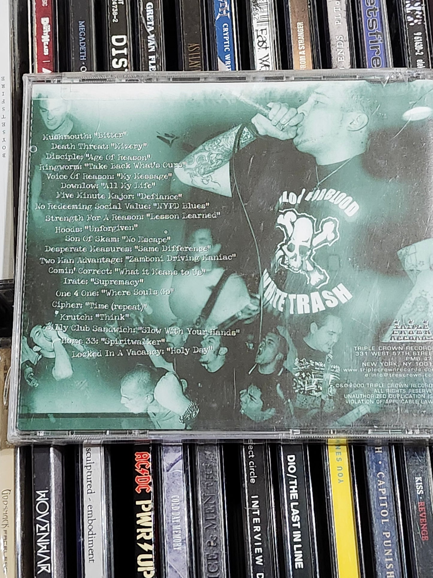 Scene Report CD Punk Underground Rare HTF OOP Ringworm Mushmouth