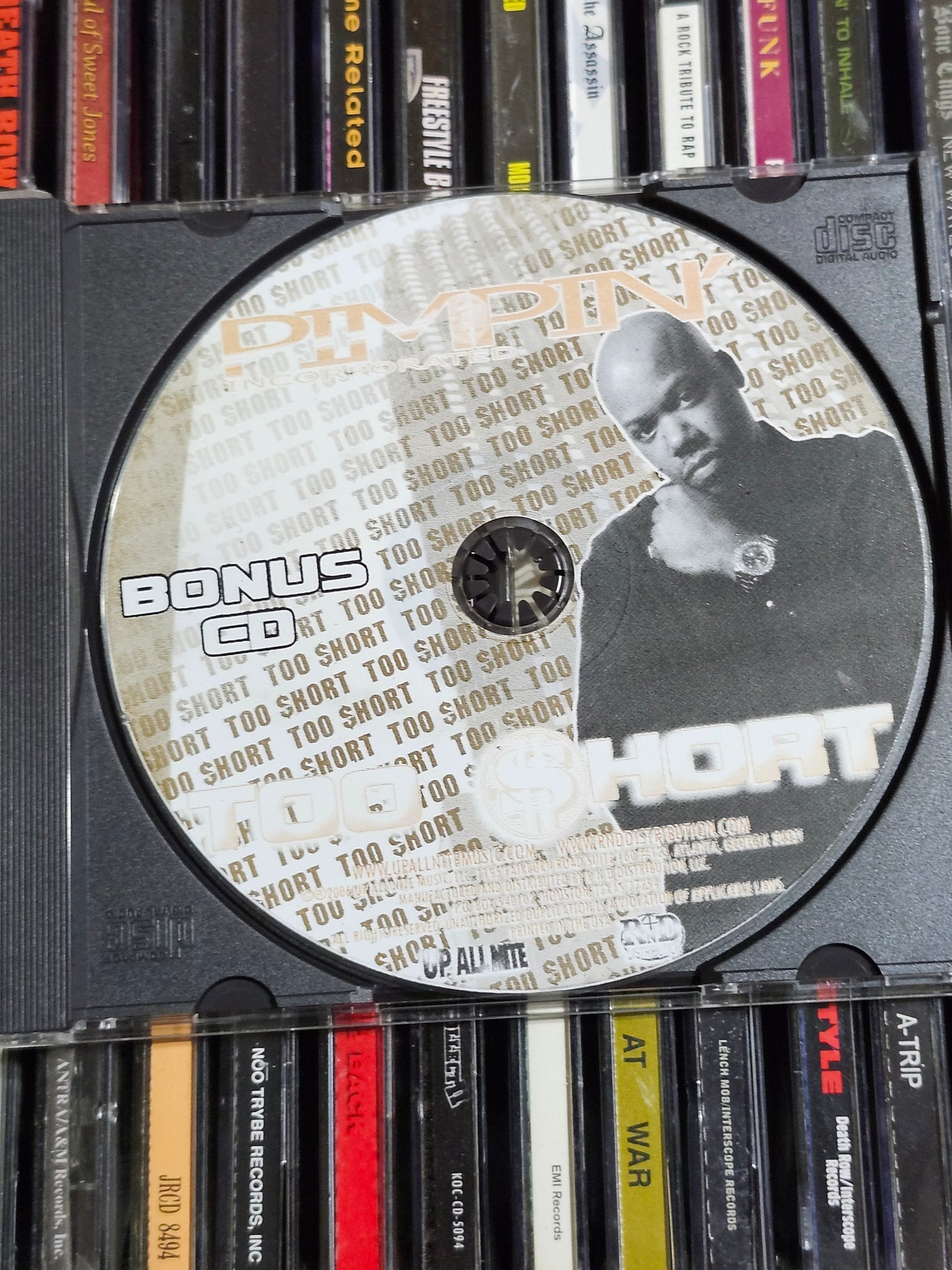 Too $hort Pimpin' Incorporated  CD Short Mixtape
