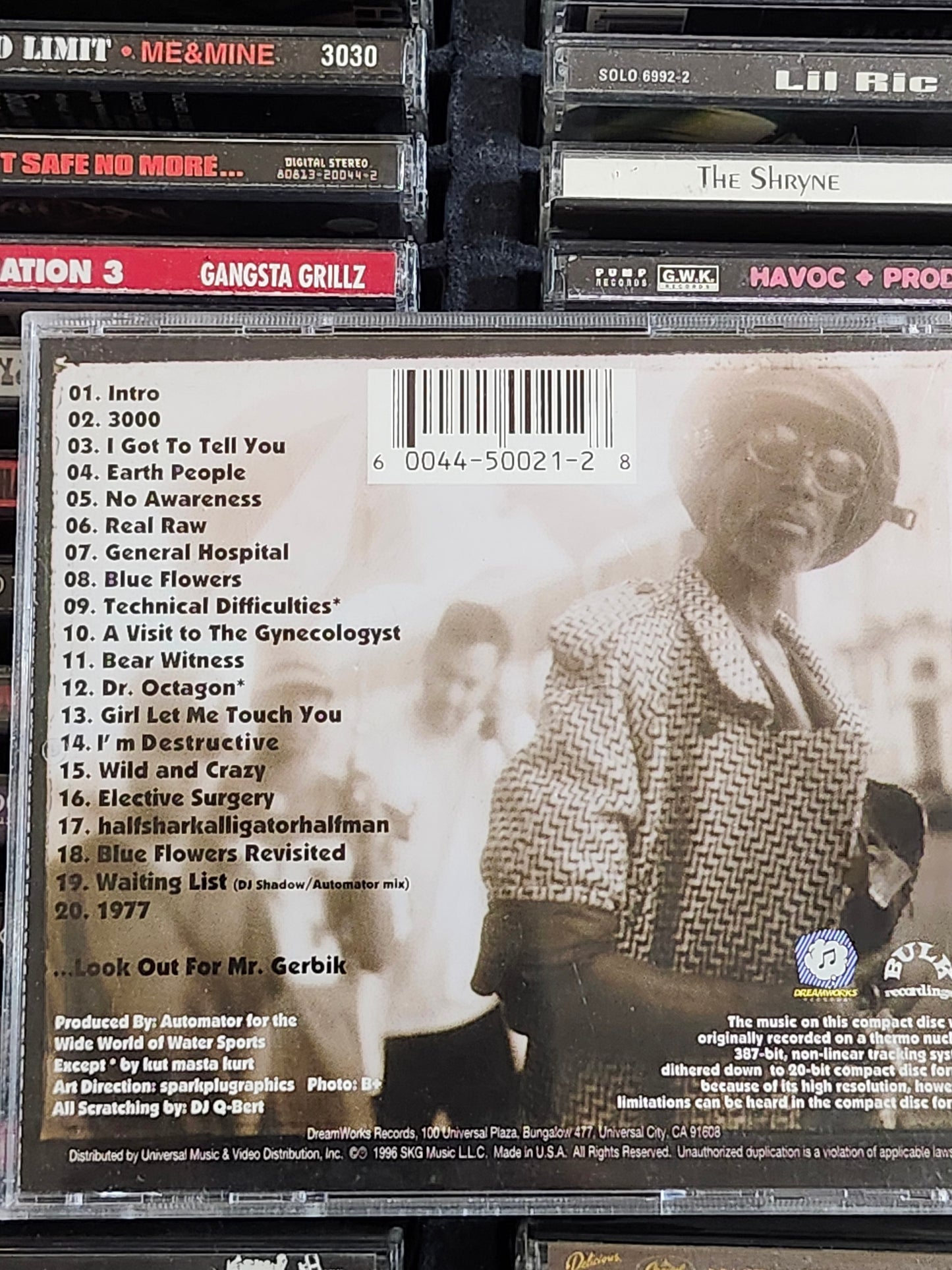 Kool Keith Dr. Octagon Dr. Octagonecologyst CD Rare HTF OOP