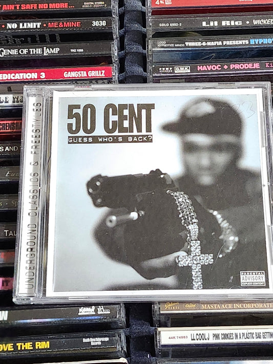 50 Cent Guess Who's Back CD UGK G-Unit Nas Rare HTF OOP