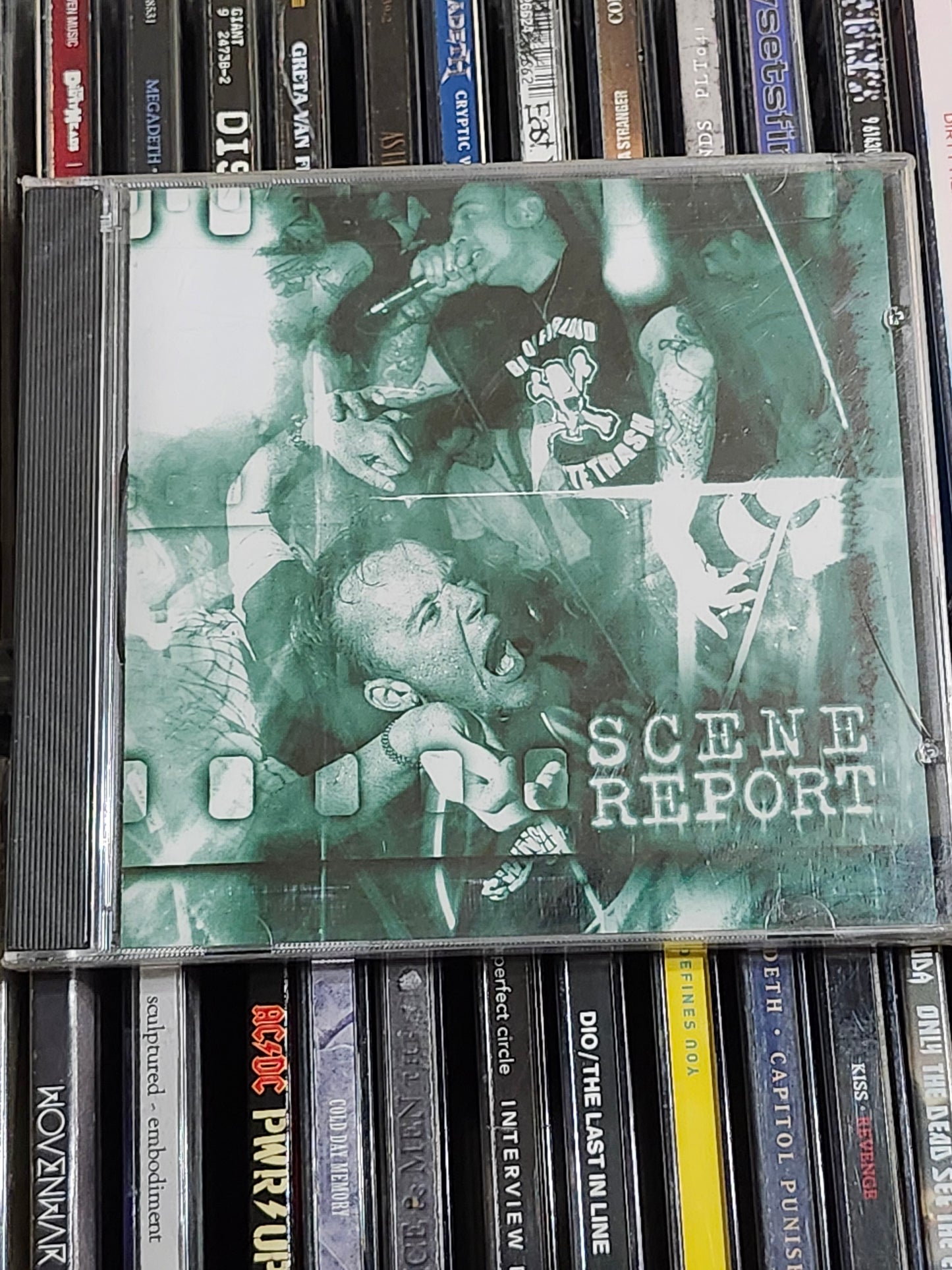 Scene Report CD Punk Underground Rare HTF OOP Ringworm Mushmouth